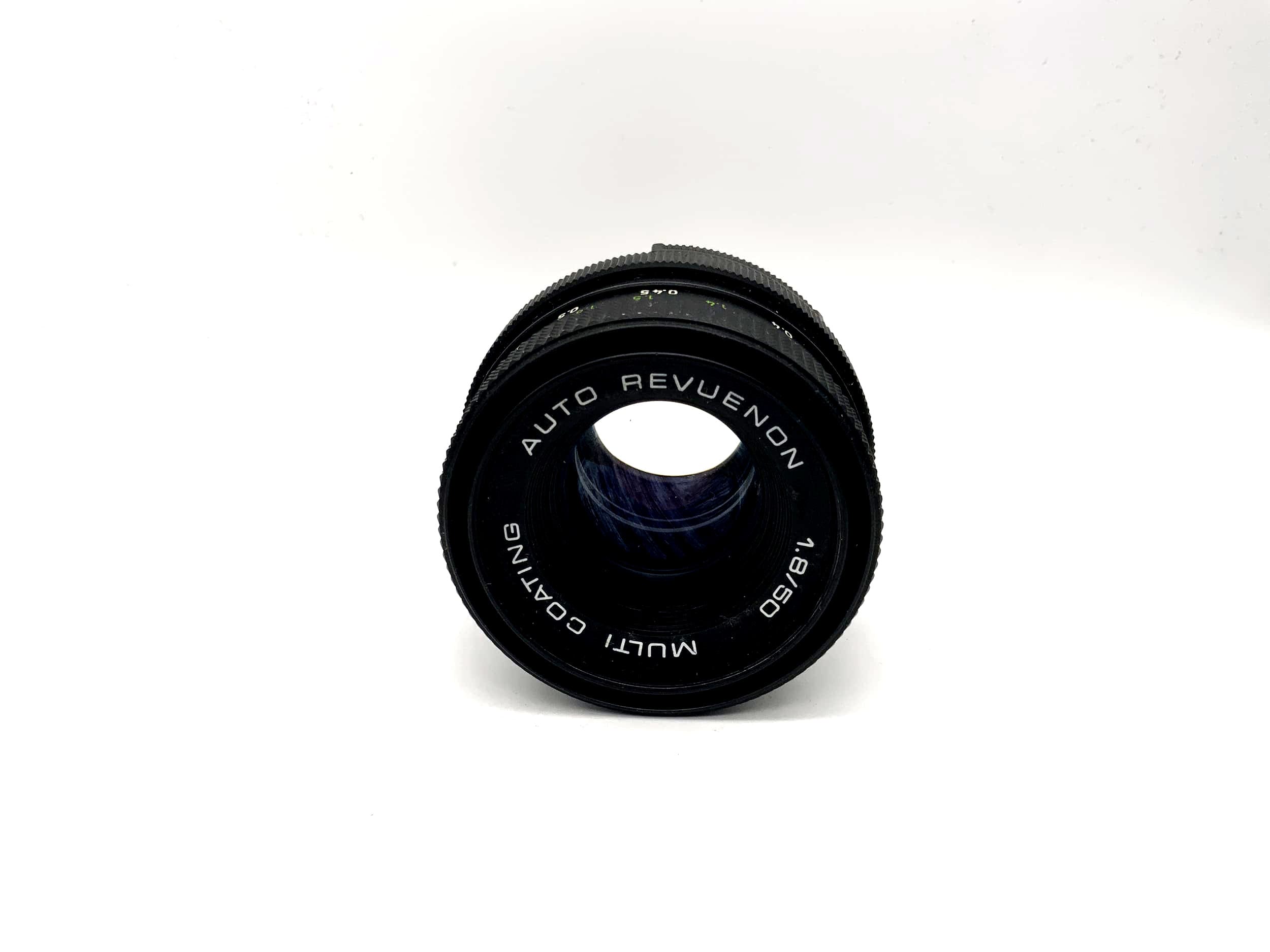 Revuenon 50mm 1:1.8 Lens Auto MC Camera Lens (M42) Aperture!