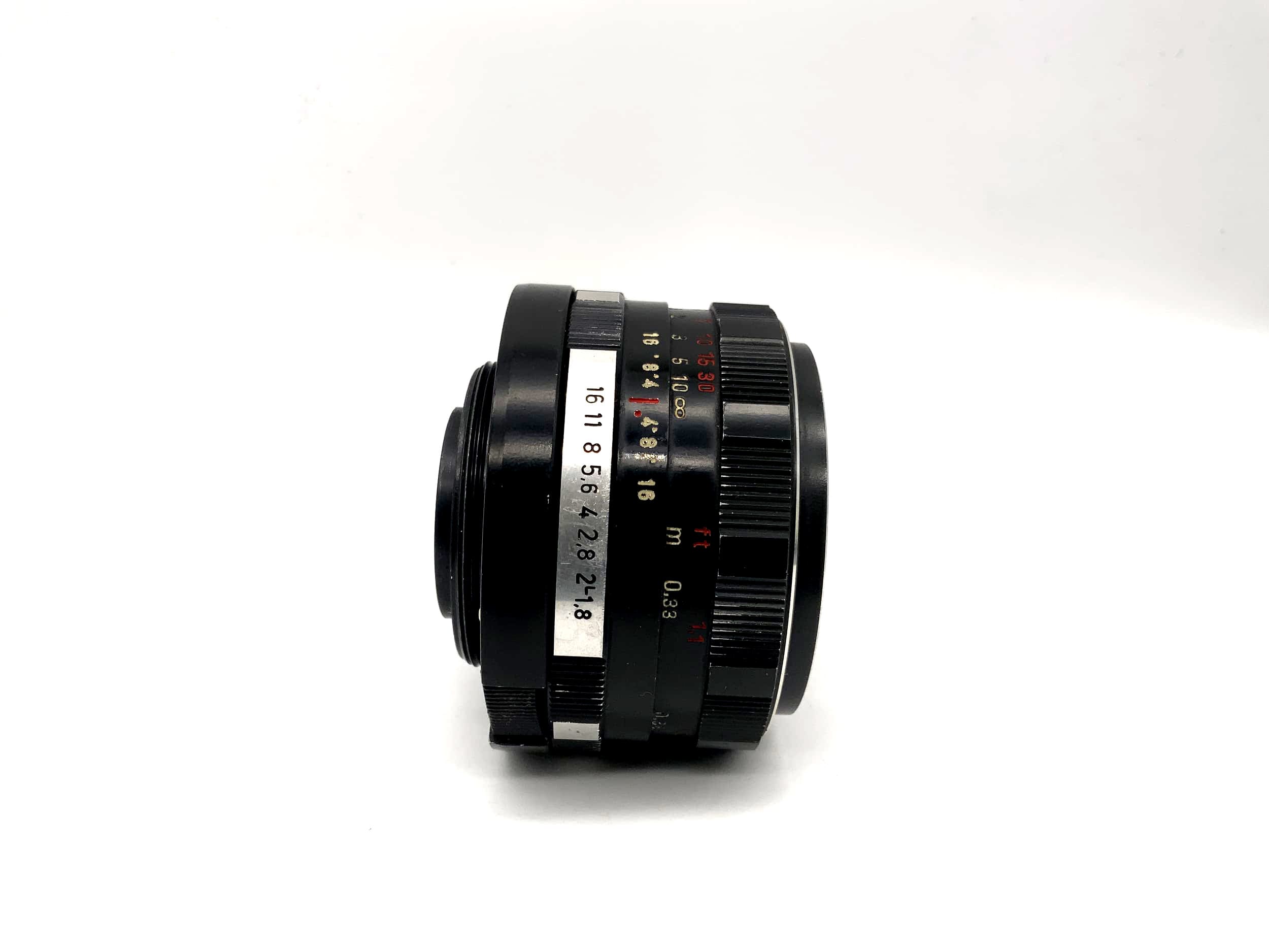 Pentacon 50mm 1:1.8 lens electric camera lens (M42) aperture!