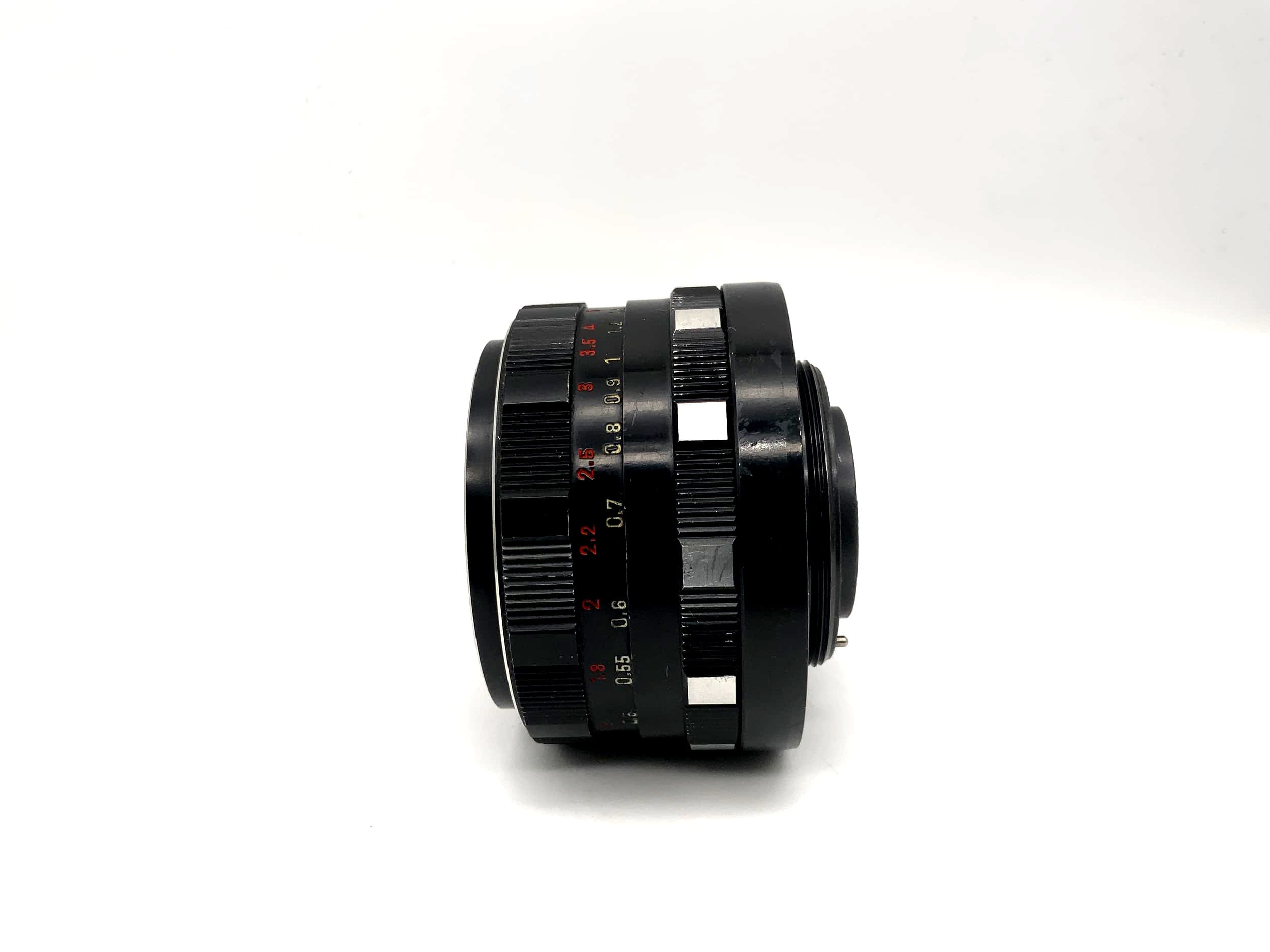 Pentacon 50mm 1:1.8 lens electric camera lens (M42) aperture!