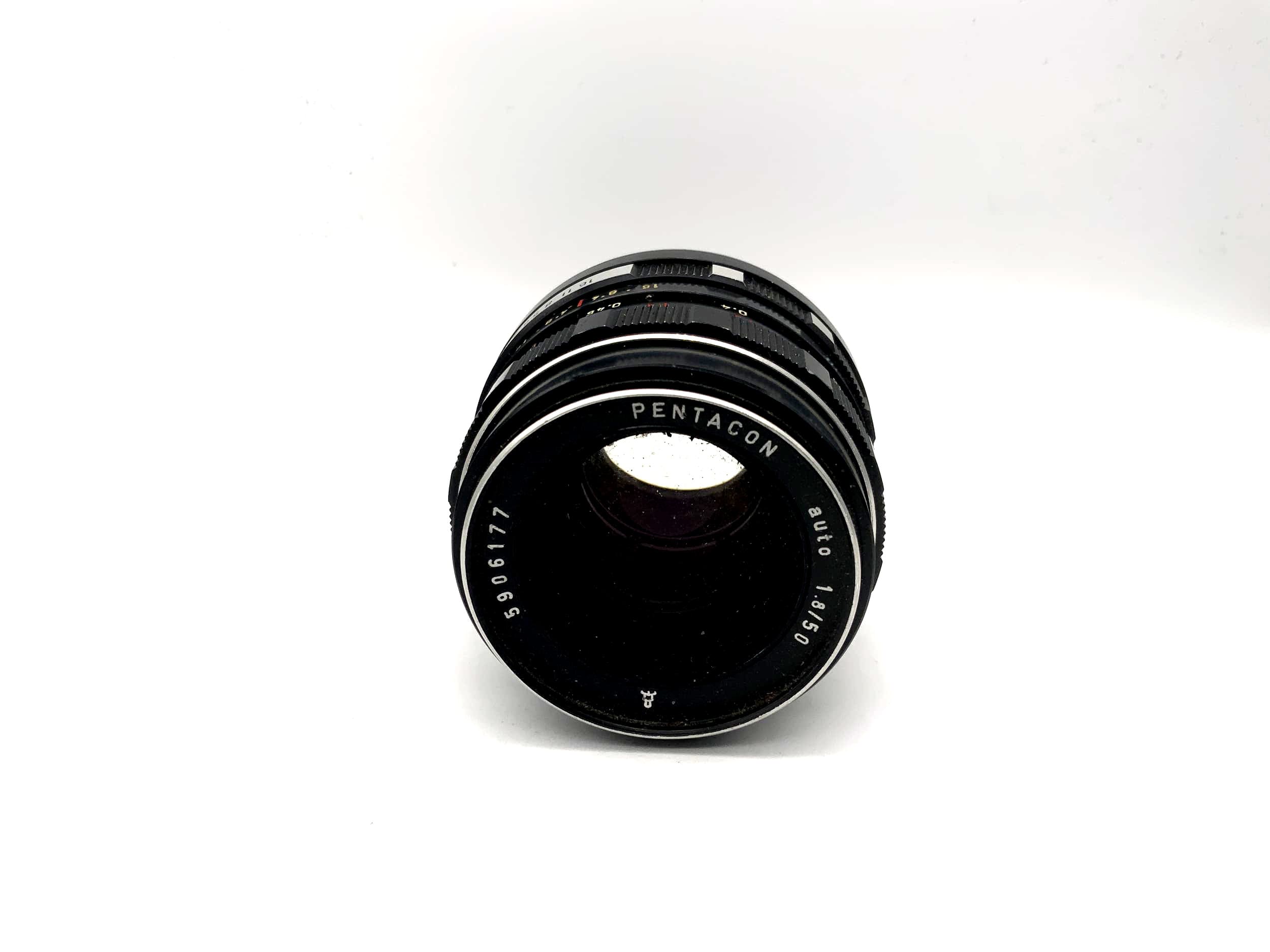 Pentacon 50mm 1:1.8 lens auto camera lens (M42) aperture!