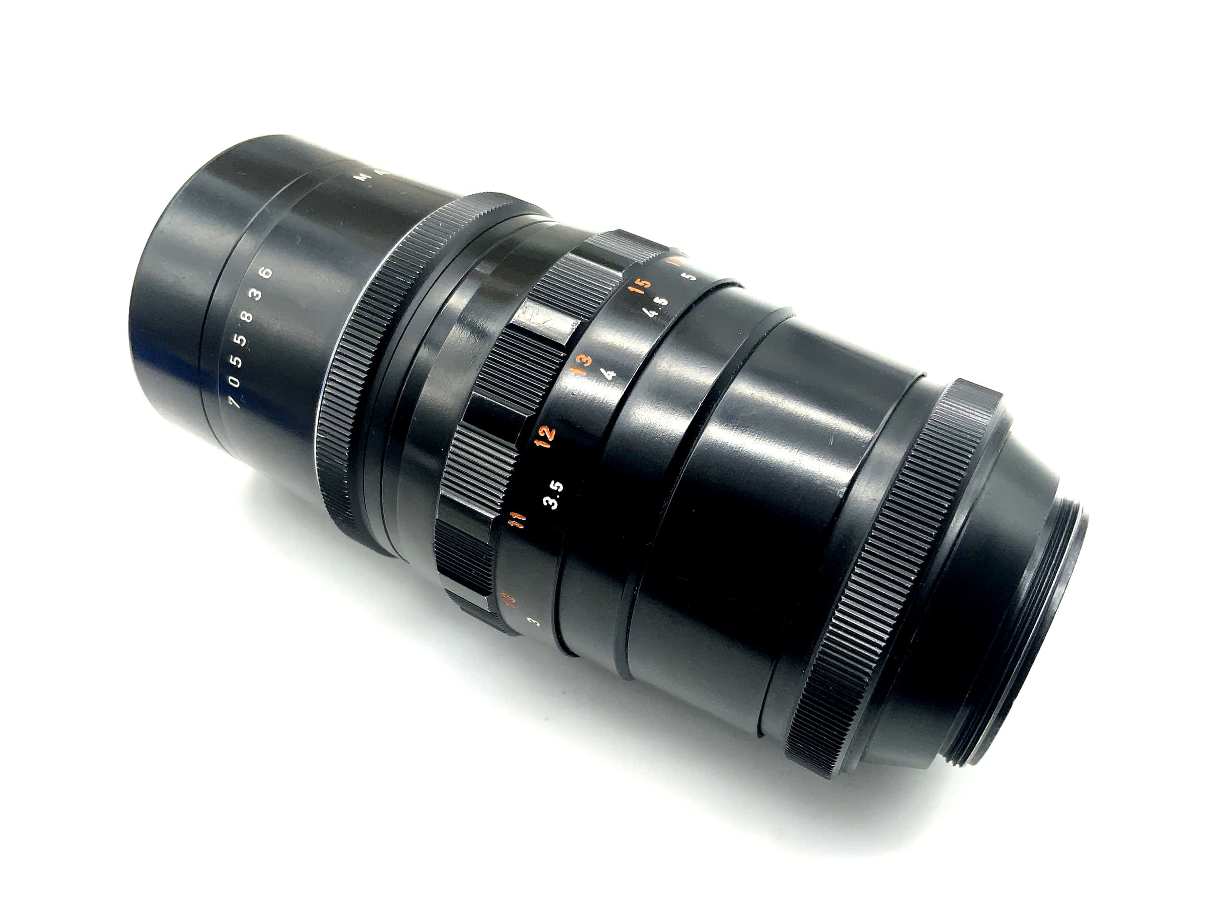 Pentacon 200mm 1:4 lens camera lens (M42) aperture!
