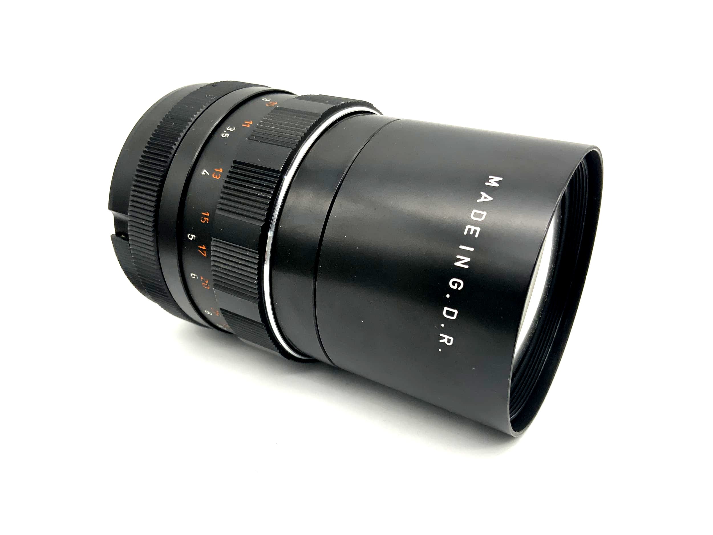 Pentacon 135mm 1:2.8 lens electric camera lens (M42) Nebula!