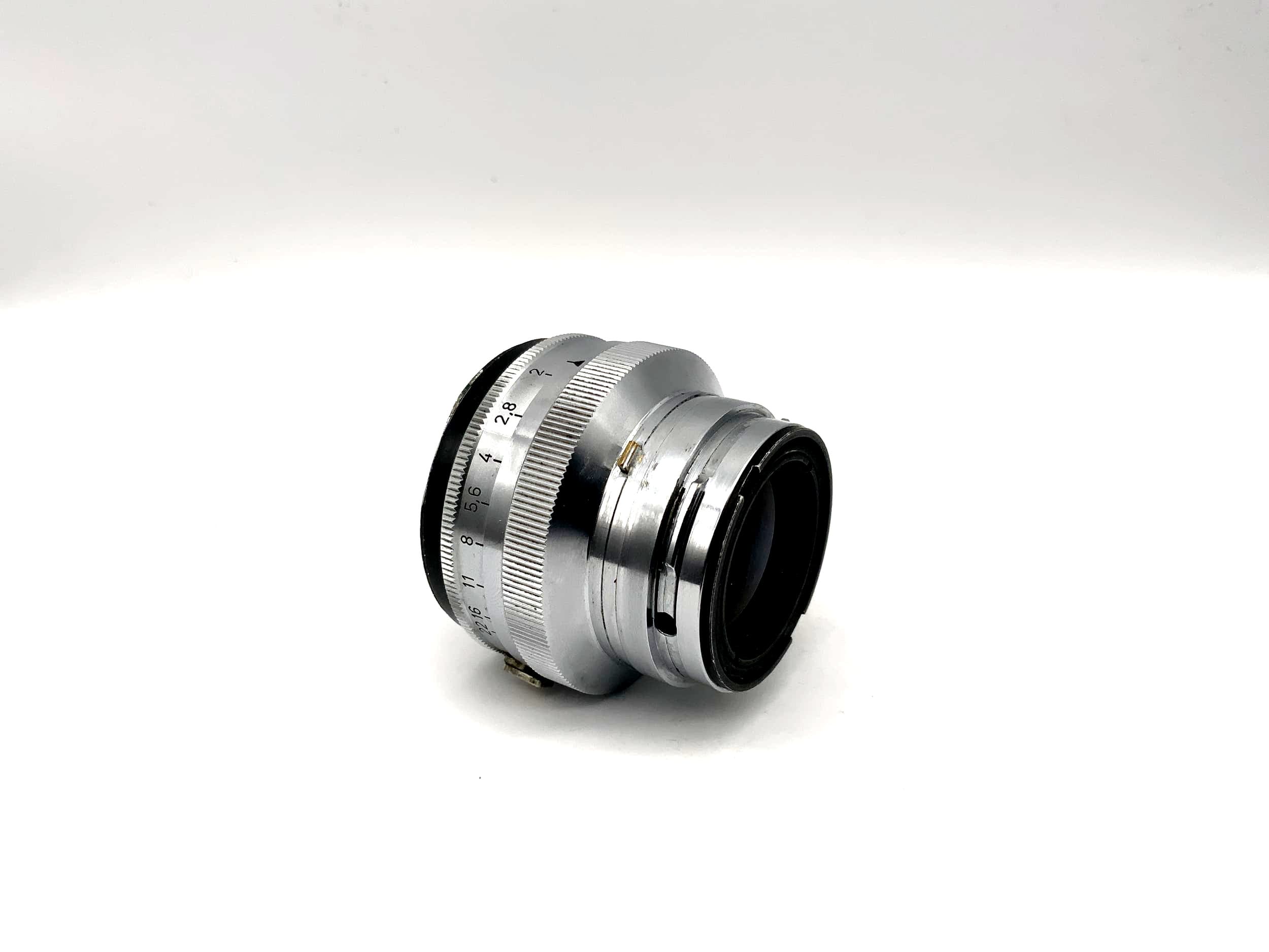 Carl Zeiss 50mm 1:2 lens Sonnar Alu Camera Lens (Contax RF) Fog!