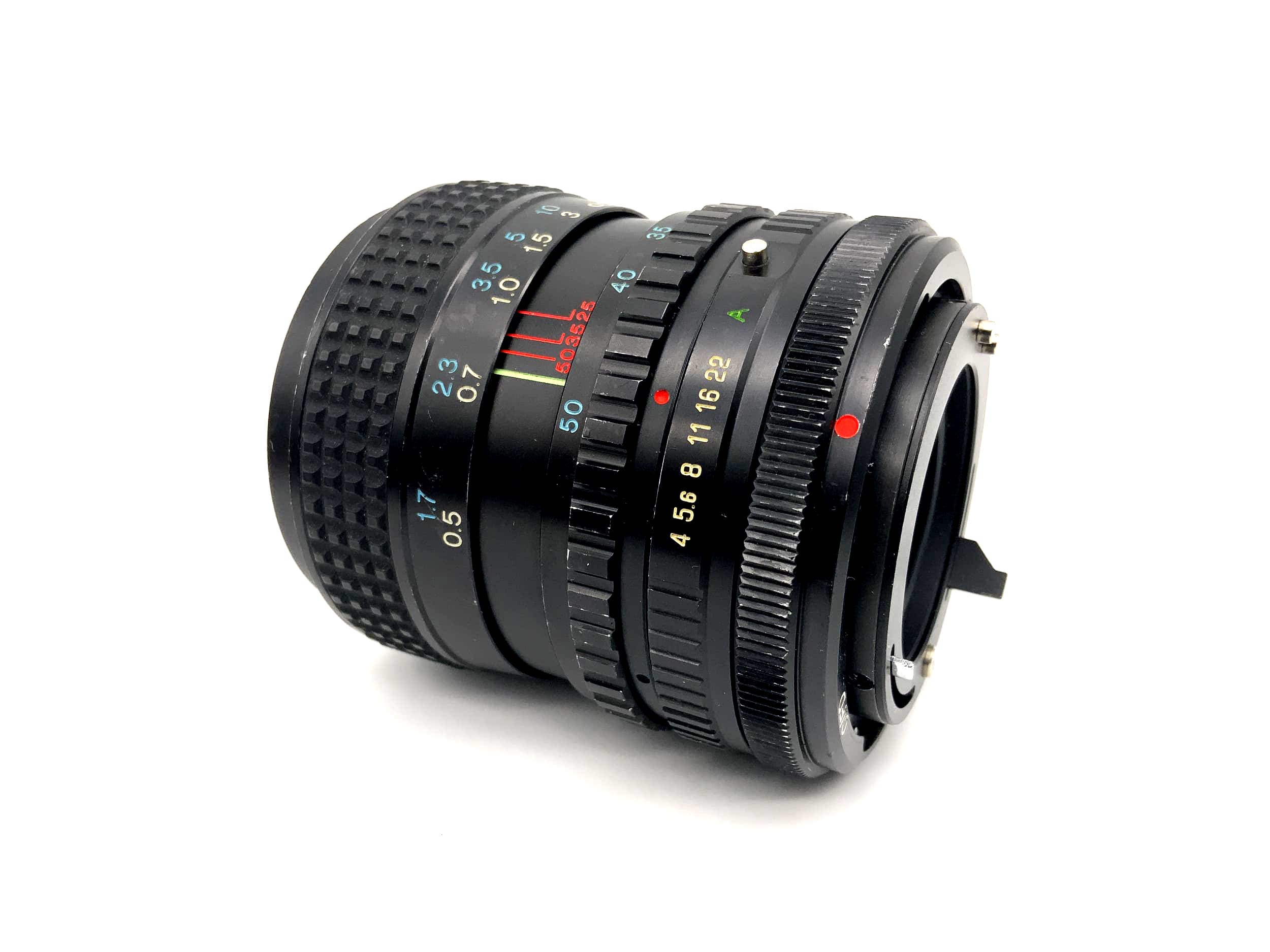 Tokina 25-50mm 1:4 lens RMC camera lens (Canon FD) Fog!