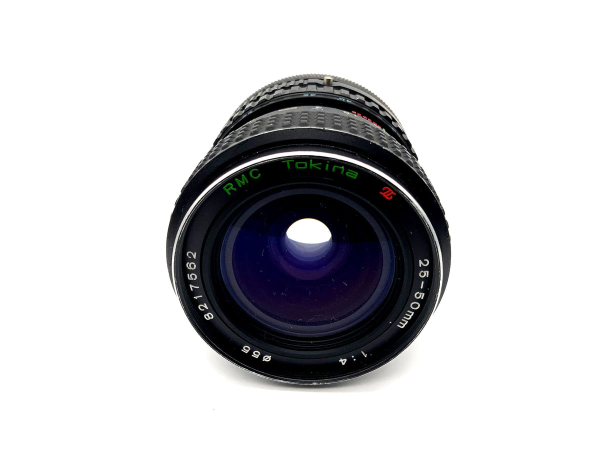 Tokina 25-50mm 1:4 lens RMC camera lens (Canon FD) Fog!