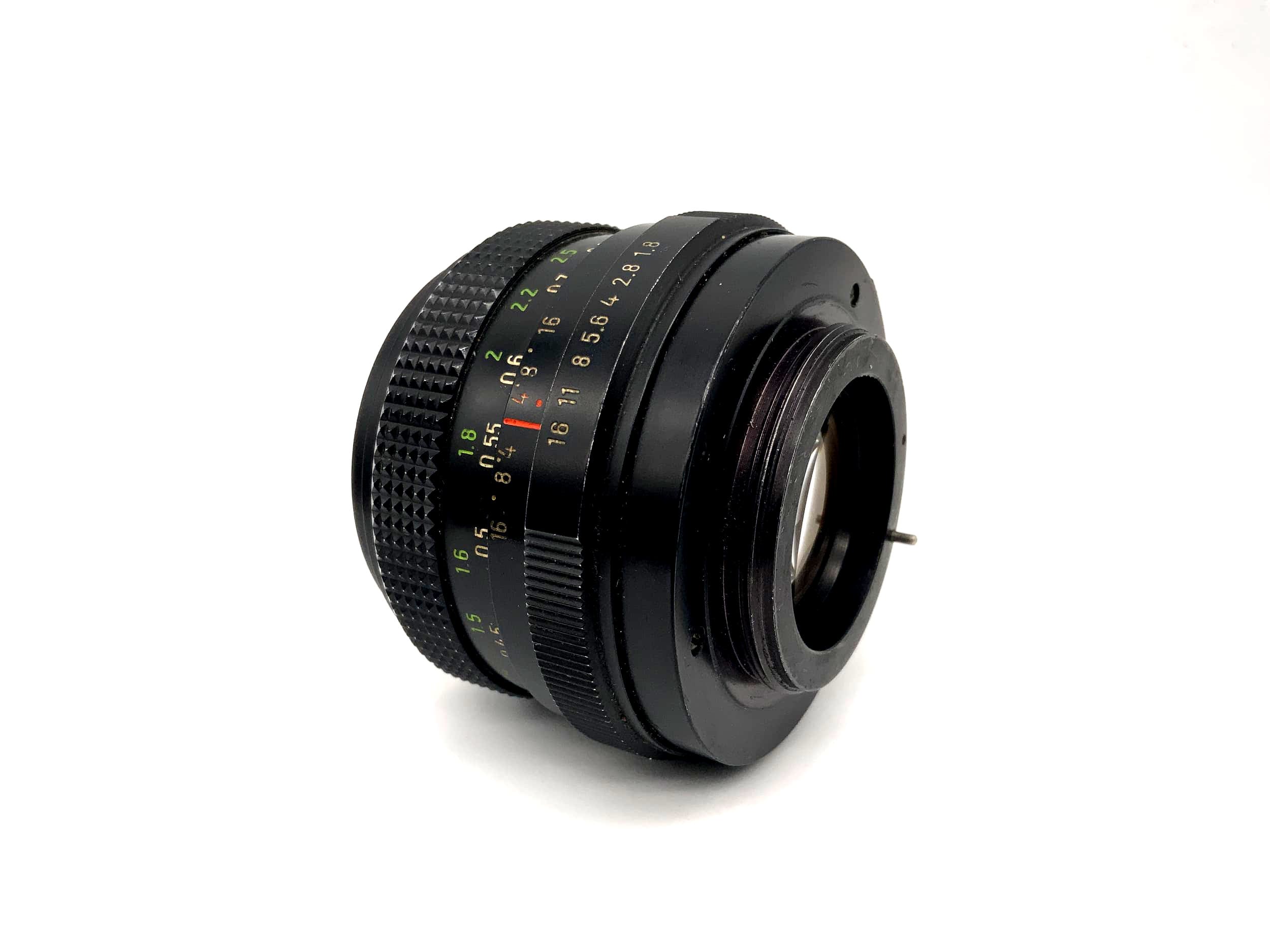 Pentacon 50mm 1:1.8 lens auto MC camera lens (M42)