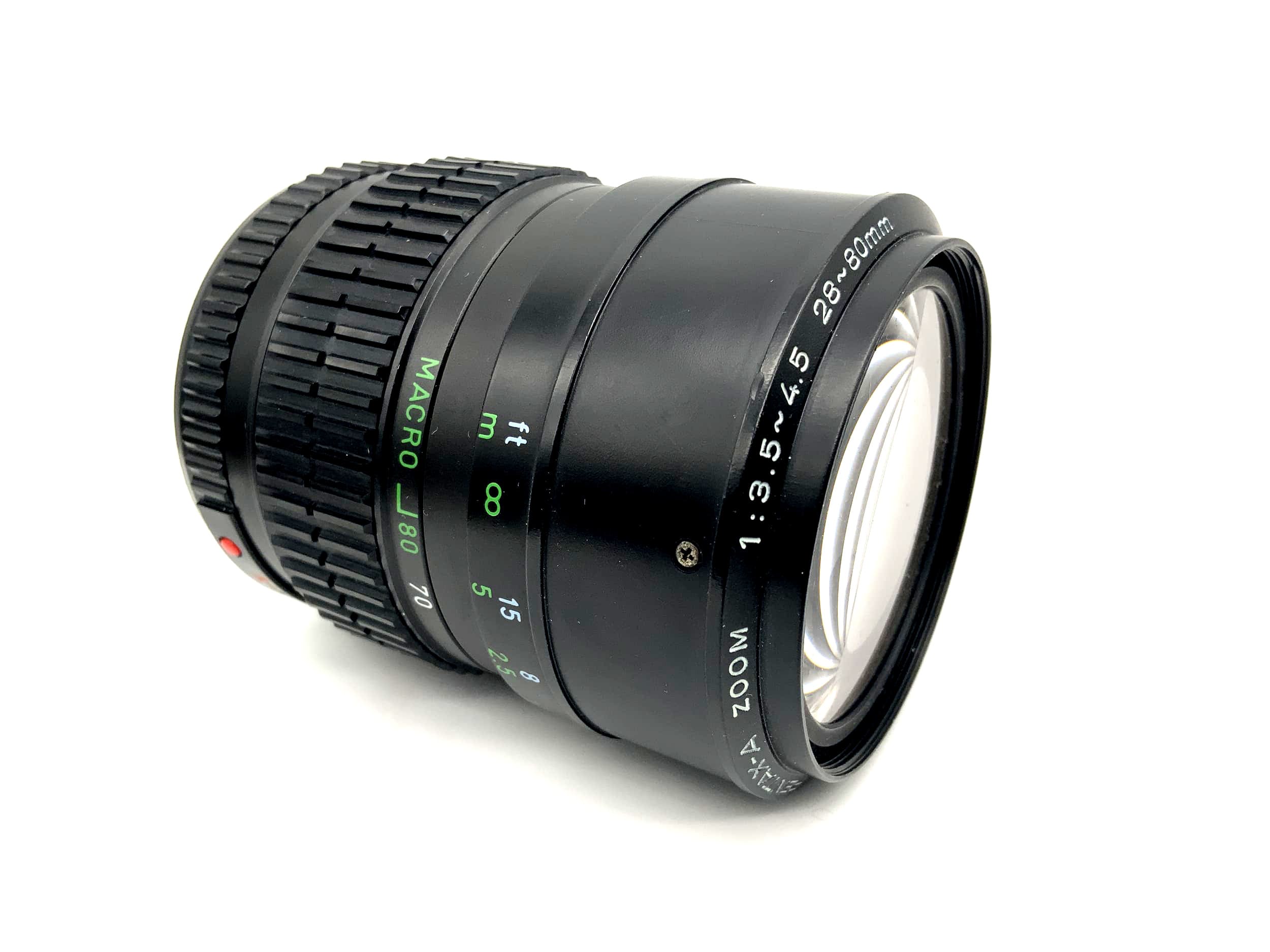 Pentax 28-80mm 1:3.5-4.5 Lens Pentax-A Zoom Camera Lens (Pentax K)