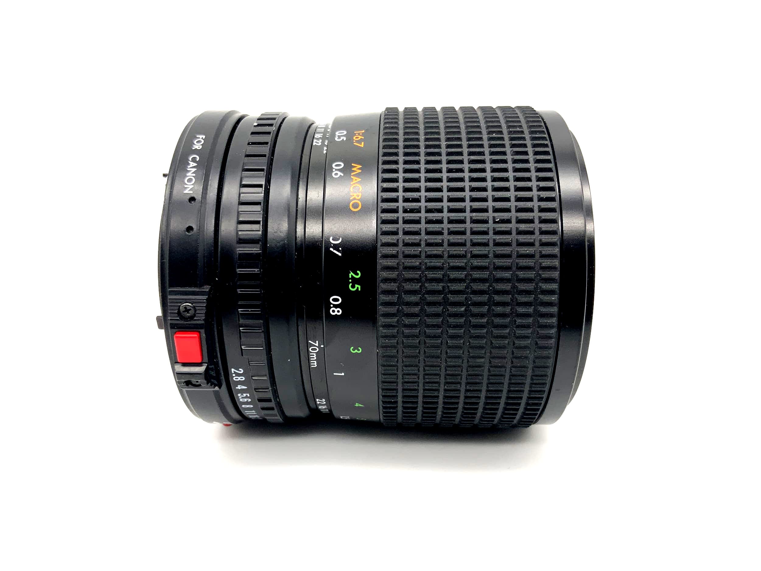 Beroflex 35-70mm 1:2.8-4 Lens Multi-Coated Camera Lens (Canon FD)