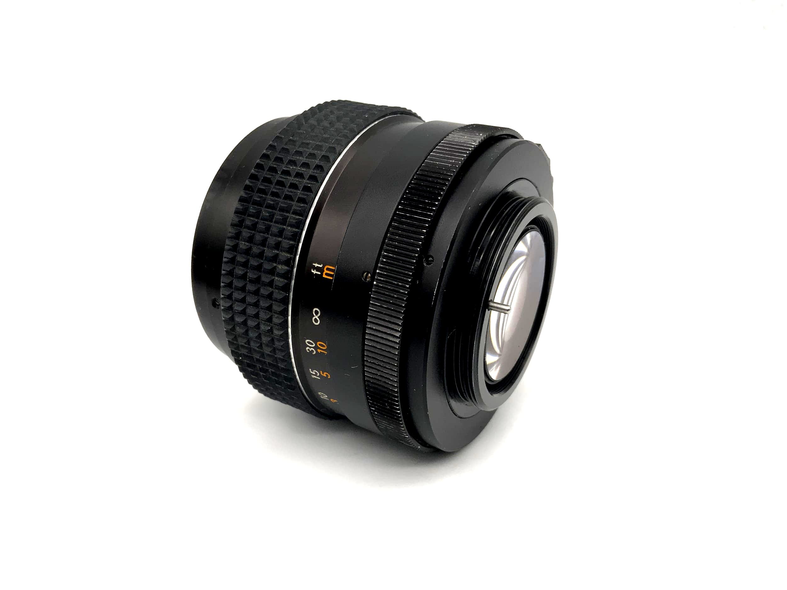 Tomioka 55mm 1:1.4 Lens Chinon Auto Multi-Coated Bokeh Camera Lens (M42)