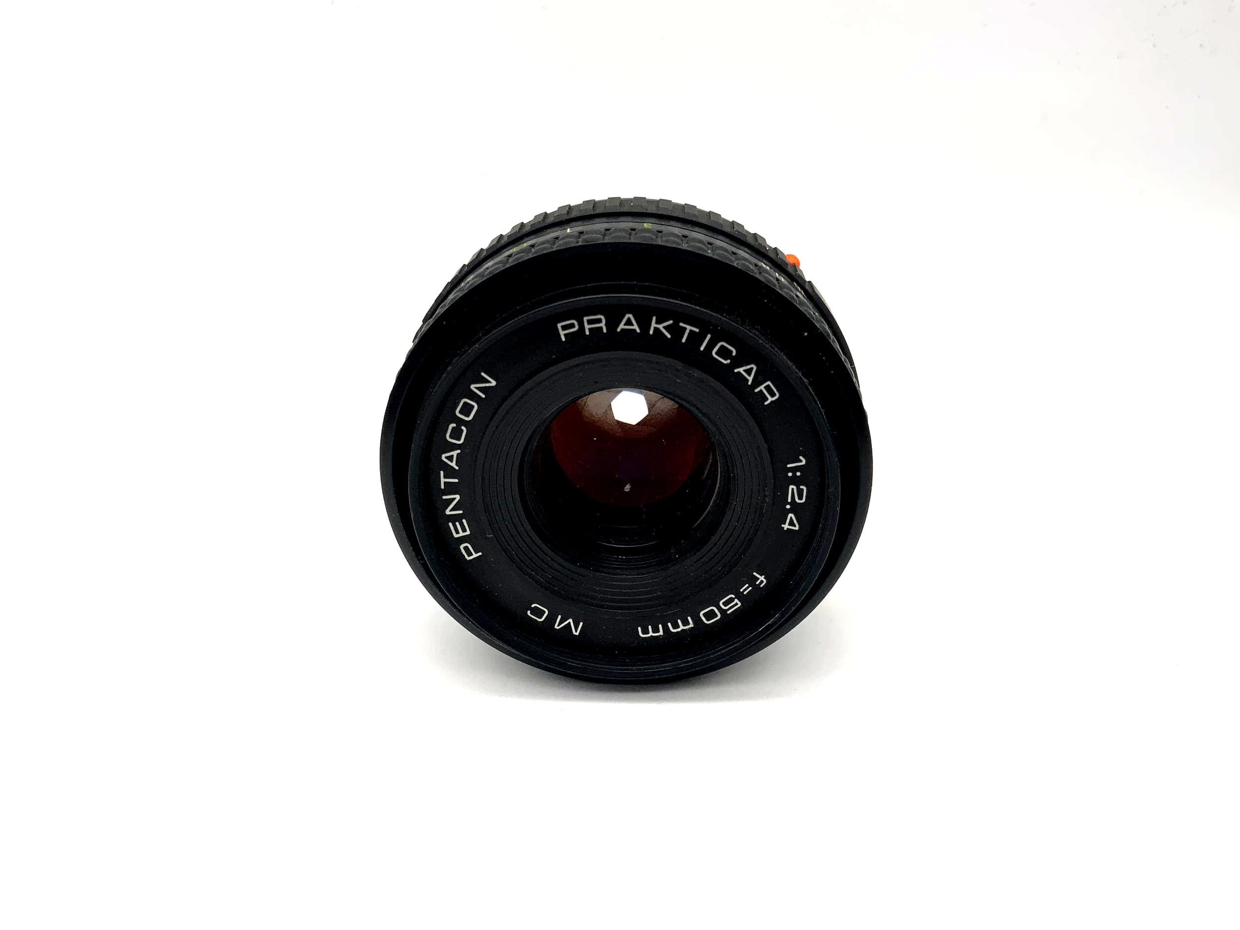 Pentacon 50mm 1:2.4 Lens Prakticar MC Camera Lens BC1 BX20 BX20s(Praktica B)