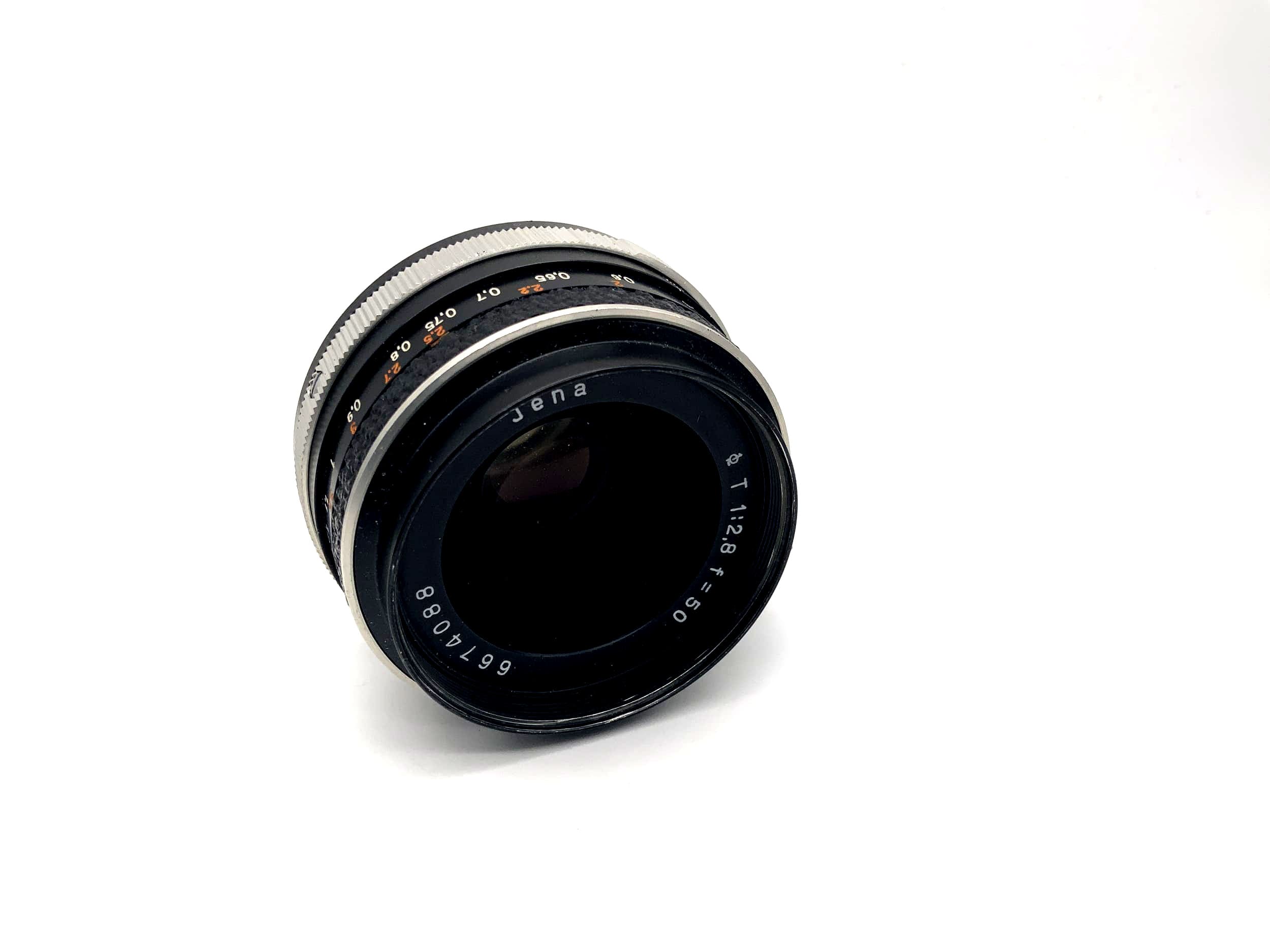 Carl Zeiss 50mm 1:2.8 lens from Jena Tessar camera lens (Exa)