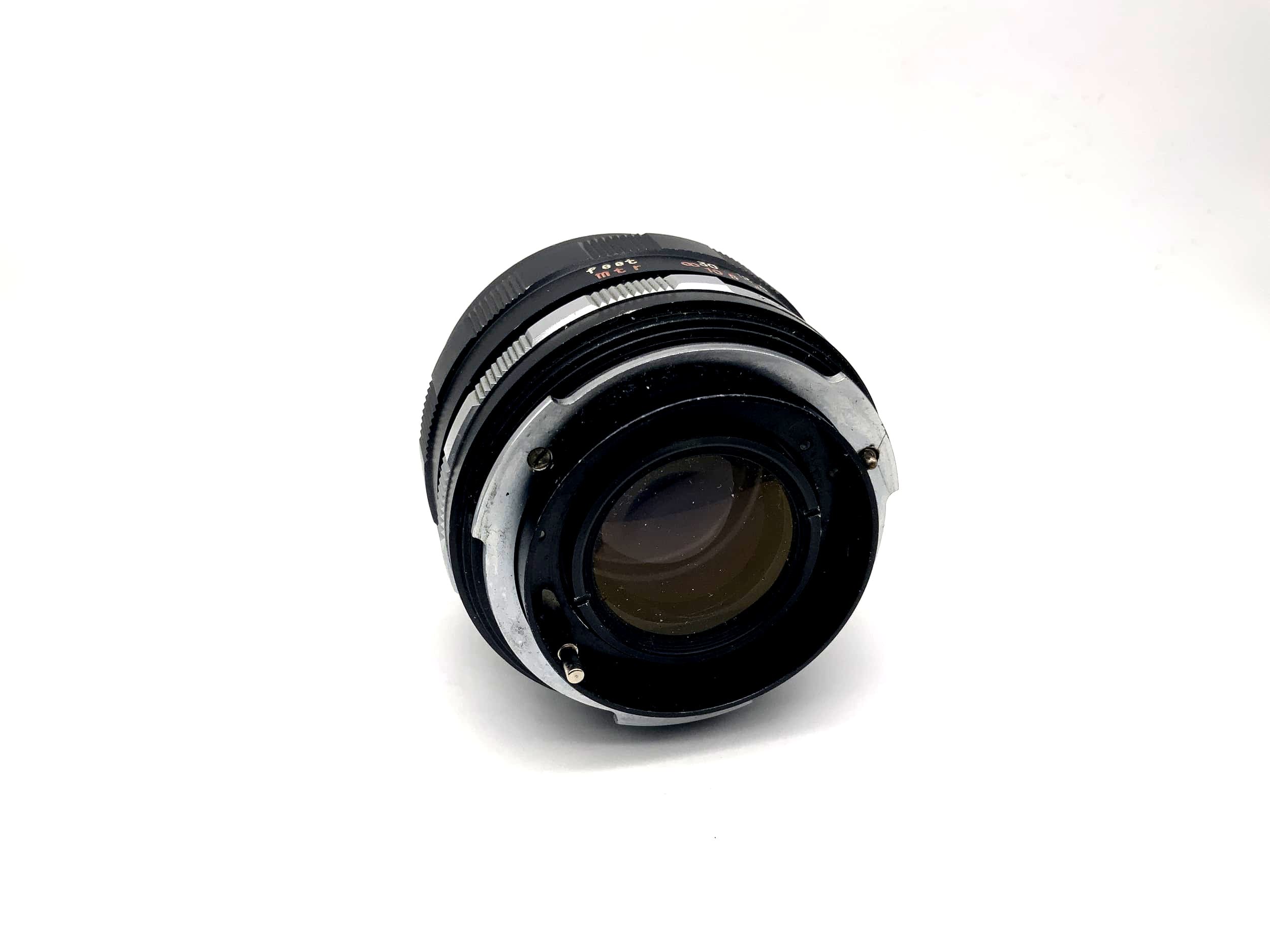 Petri 55mm 1:2 lens red CC camera lens (Petri bayonet)