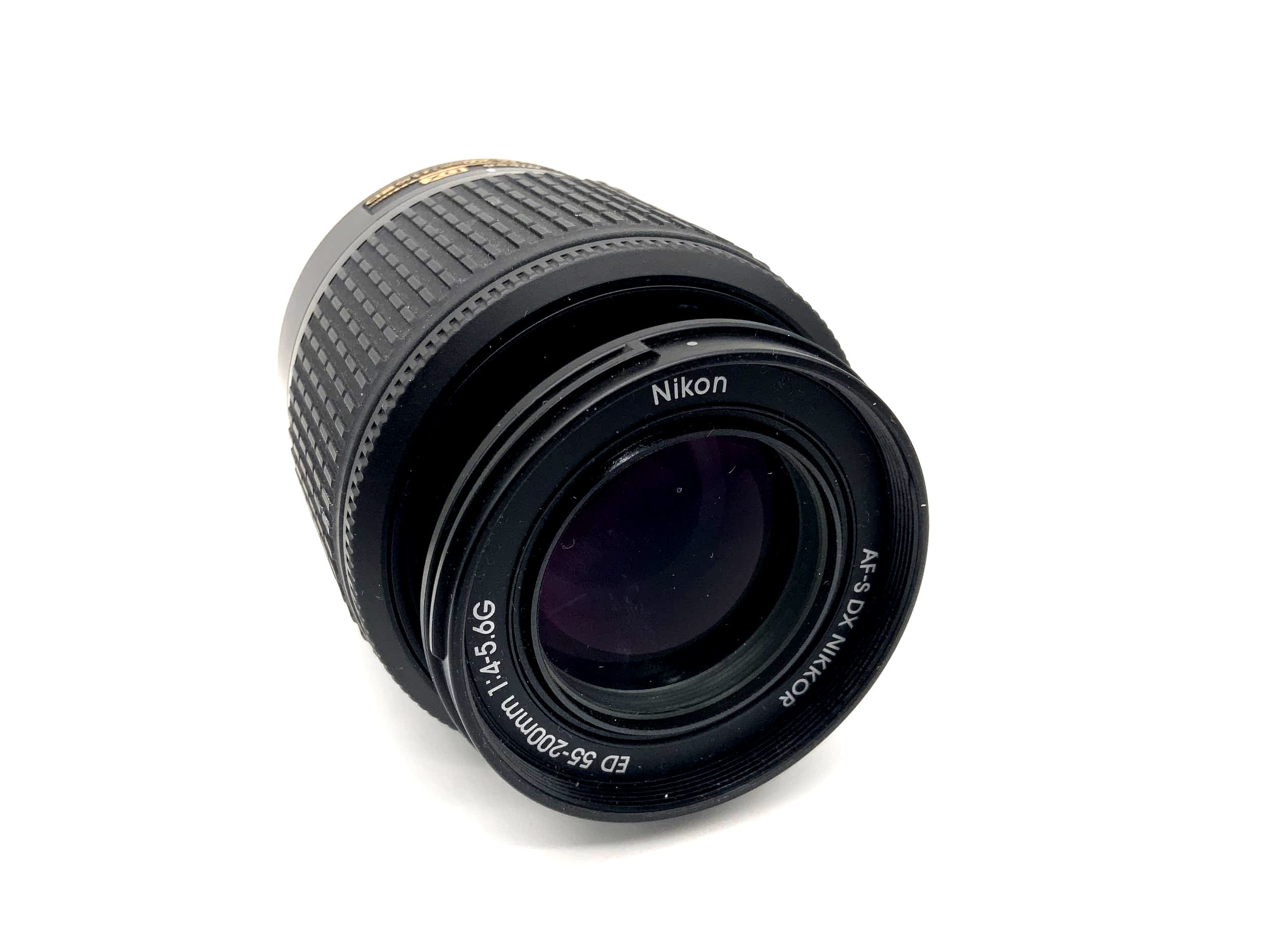 Nikon 55-200mm 1:4-5.6G Lens DX Nikkor Camera Lens Telephoto Lens (Nikon AF-S)