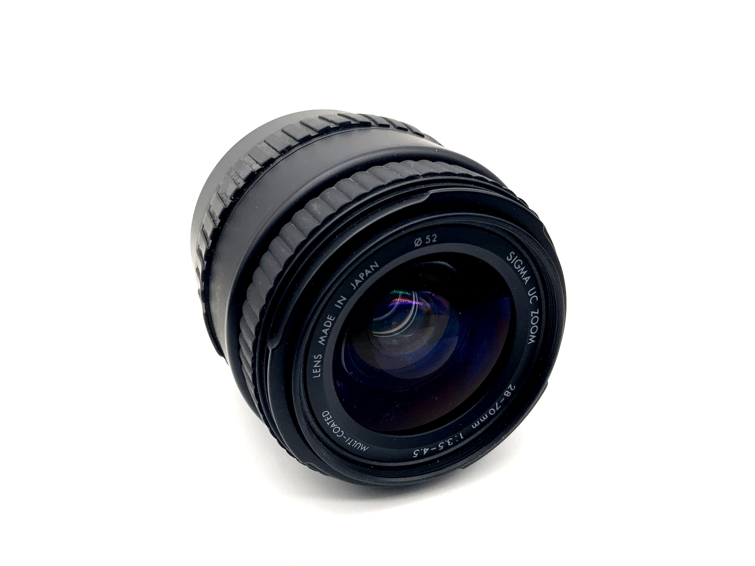 Sigma 28-70mm 1:3.5-4.5 Lens UC Zoom Multi-Coated MC AF Lens (Canon EF)