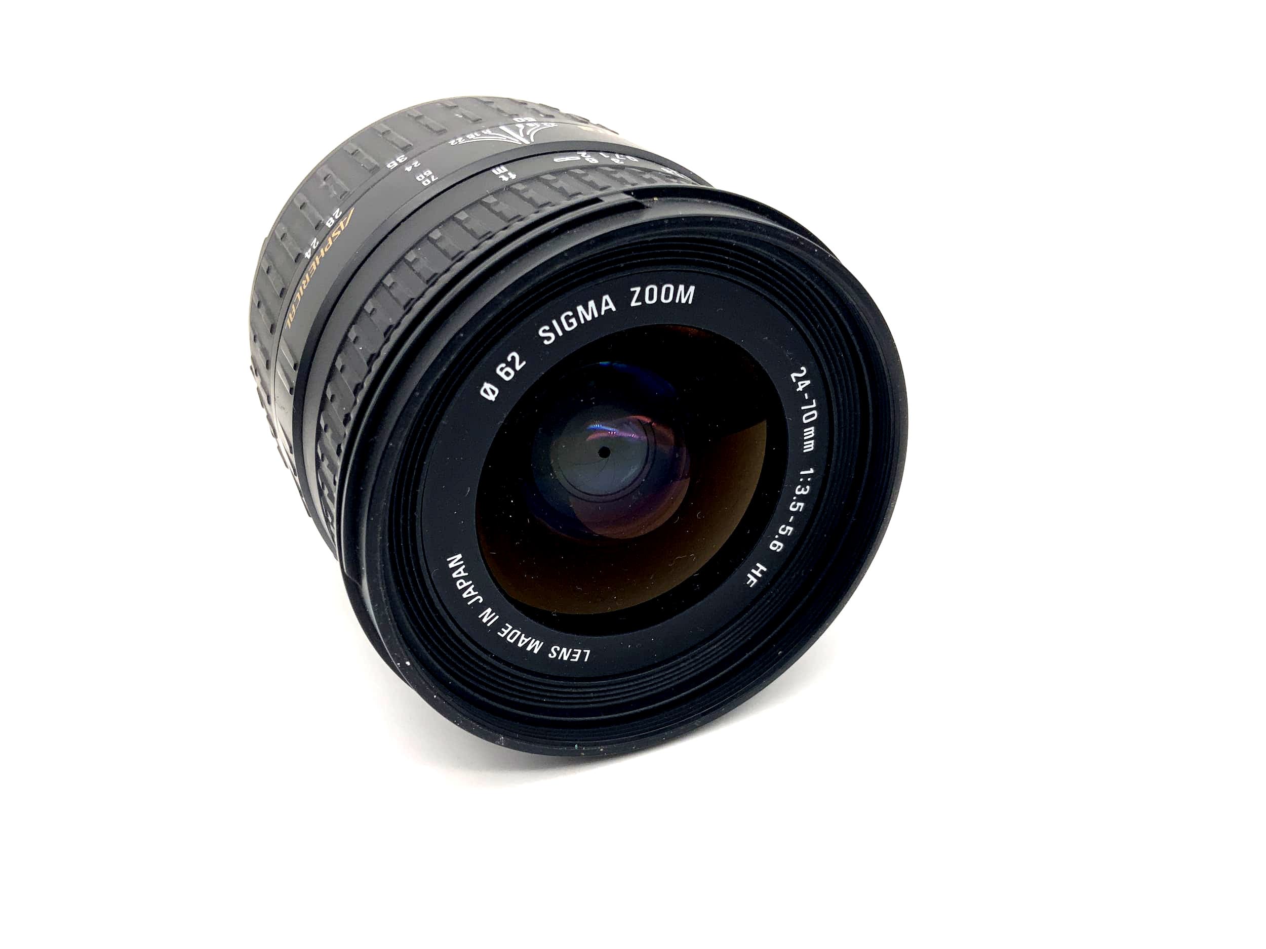 Sigma 24-70mm 1:3.5-5.6 HF Lens Zoom Aspherical Camera Lens (Nikon AF)
