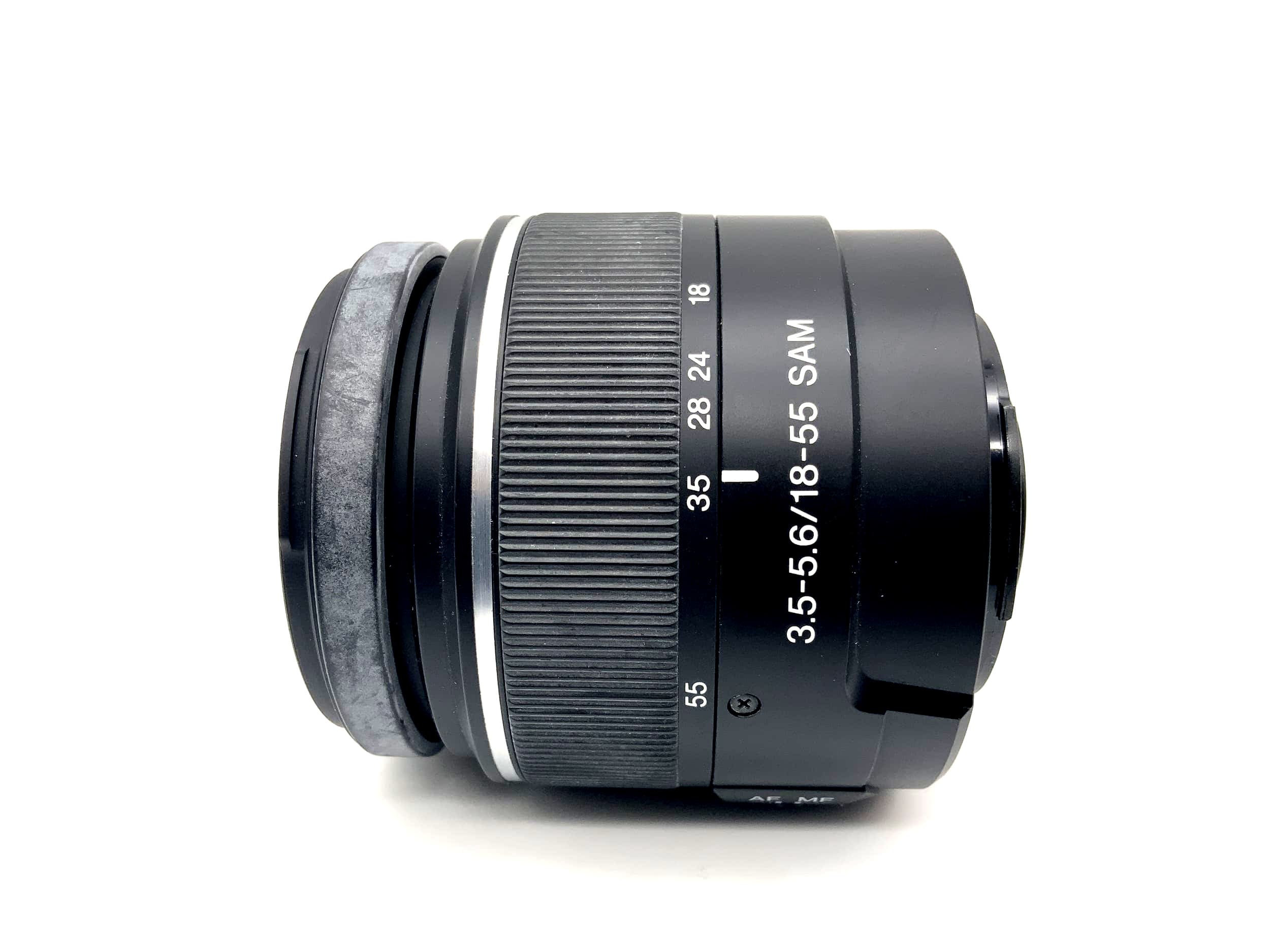 Sony 18-55mm 1:3.5-5.6 Lens DT SAM 0.25m/0.82ft N50 (Minolta AF/Sony A)