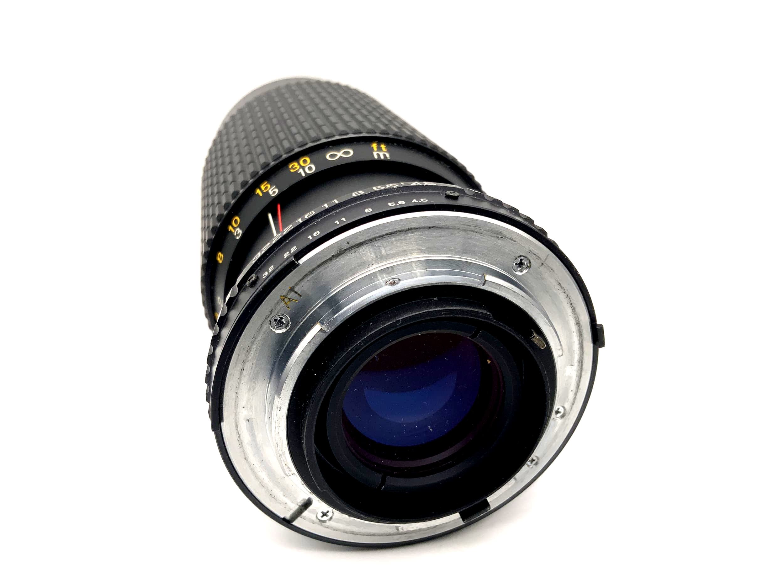 Soligor 80-205mm 1:4.5 Lens Zoom+Macro C/D MC Camera Lens (Nikon F)