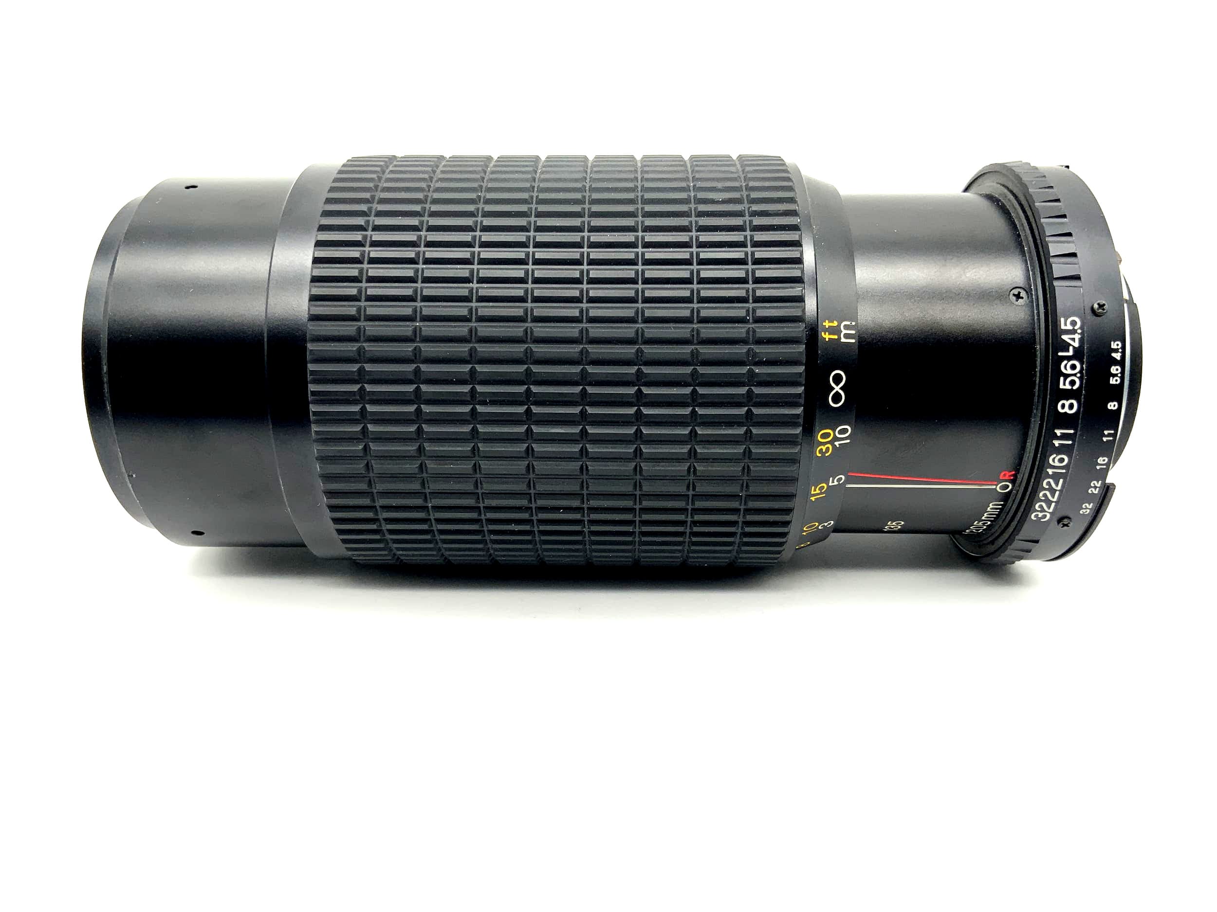 Soligor 80-205mm 1:4.5 Lens Zoom+Macro C/D MC Camera Lens (Nikon F)