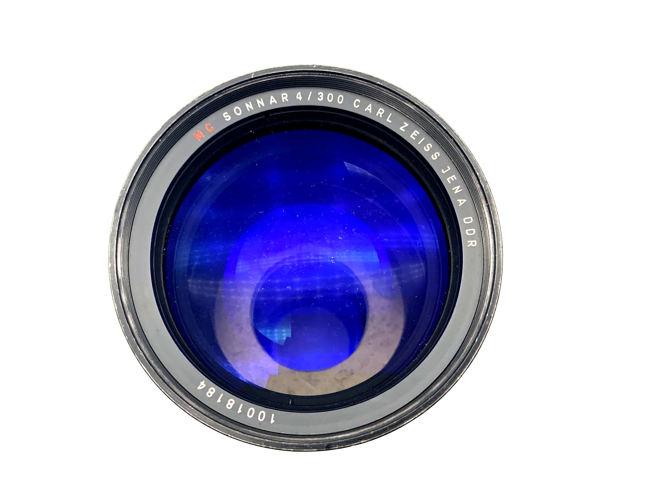 Carl Zeiss 300mm 1:4 Lens Jena DDR MC Sonnar Camera Lens (Exa)