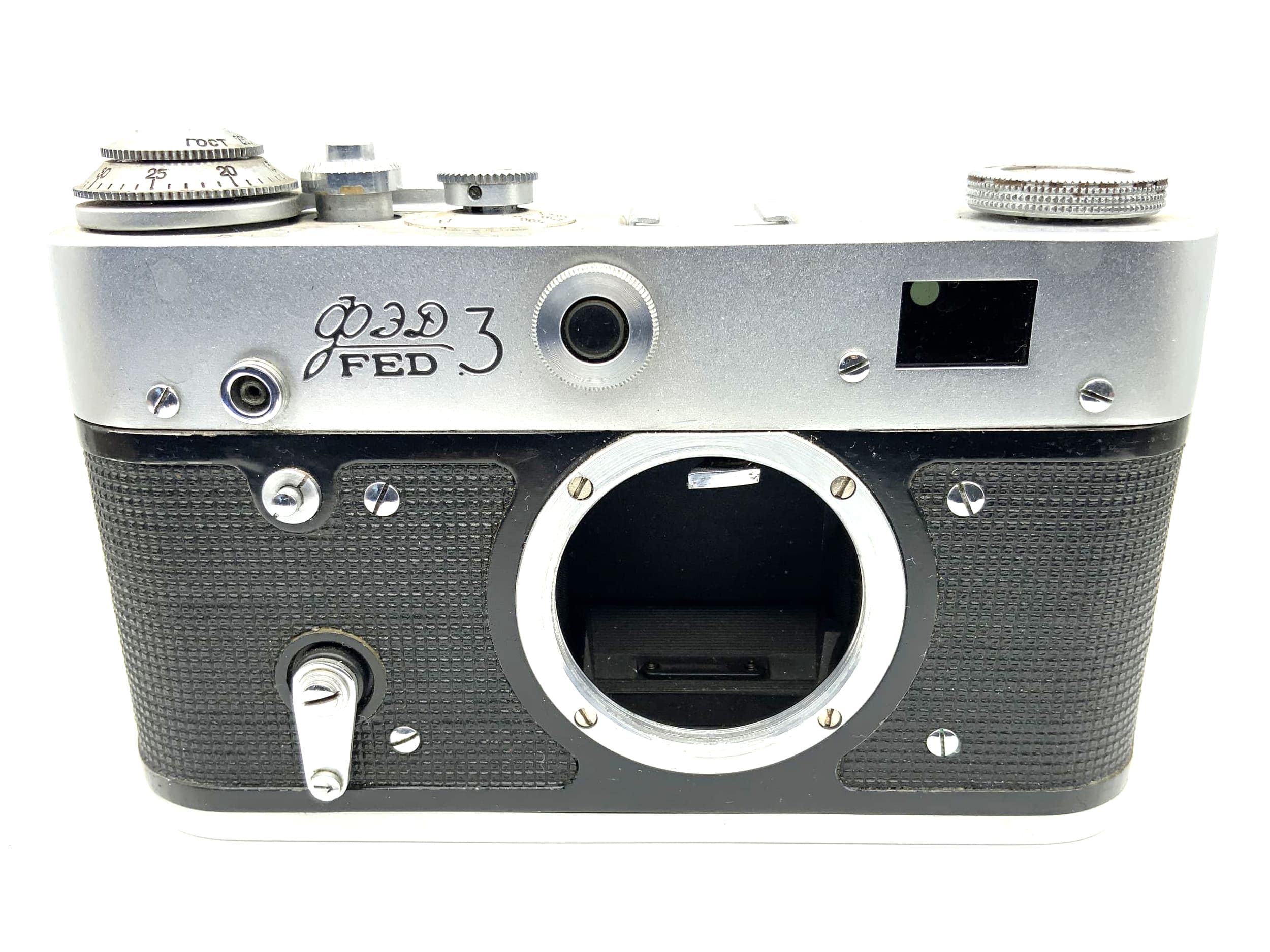 FED 3 35mm Viewfinder Camera Vintage USSR Camera Body (M39)