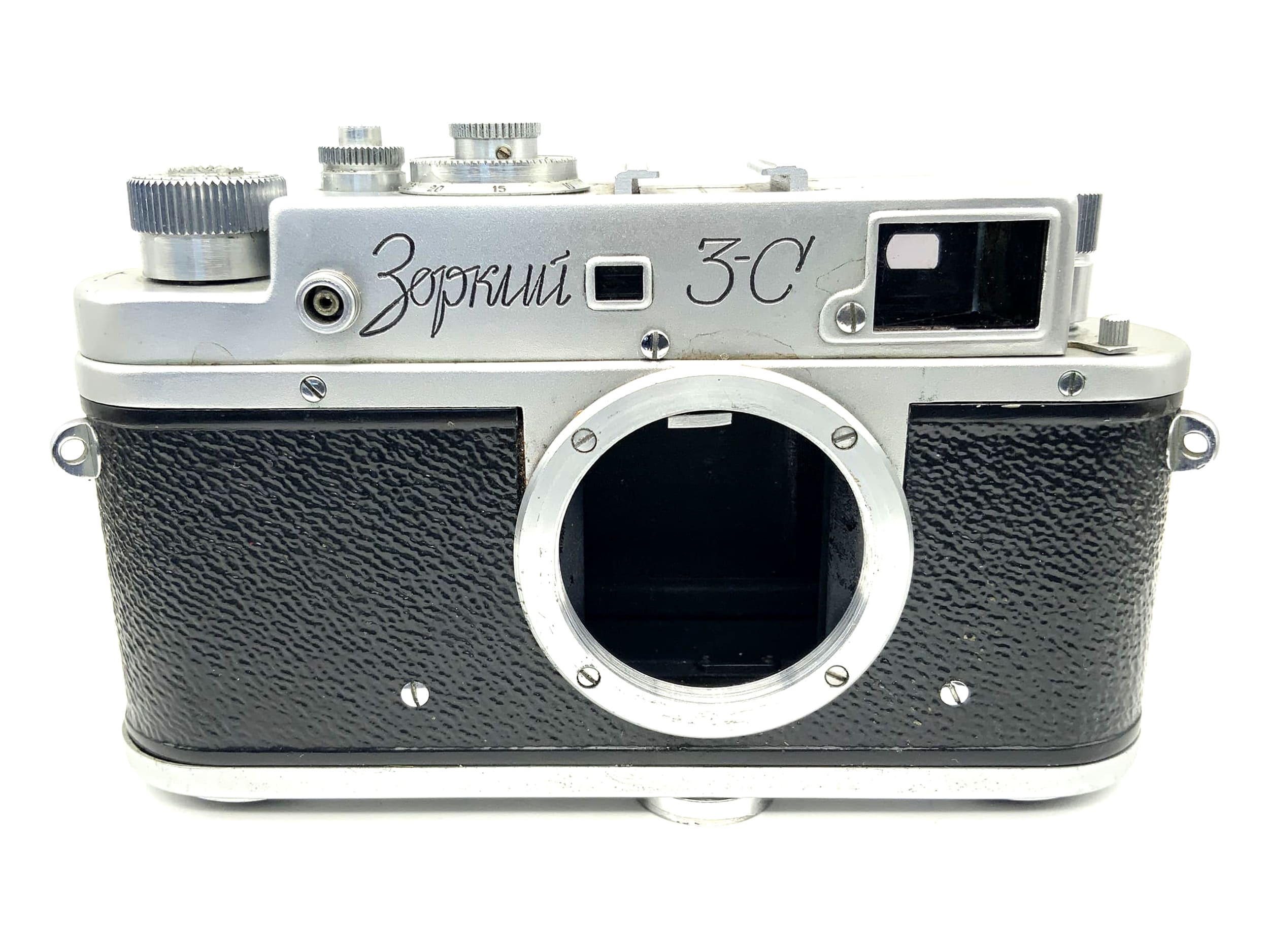 KMZ Zorki 3C 35mm Viewfinder Camera Vintage USSR Camera Body (M39)