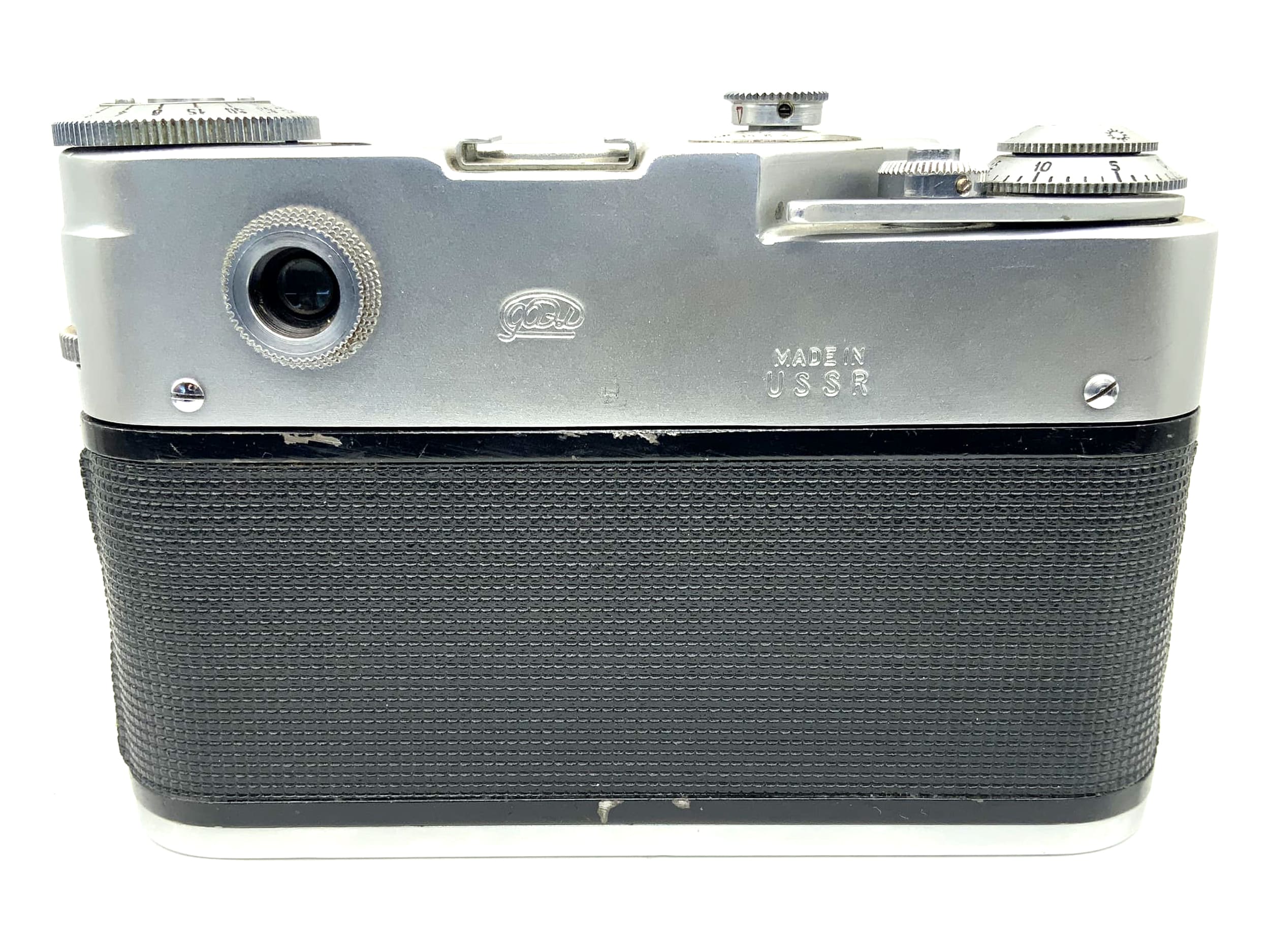 FED 4 35mm Viewfinder Camera Vintage USSR Camera Body (M39) !Light meter defective!