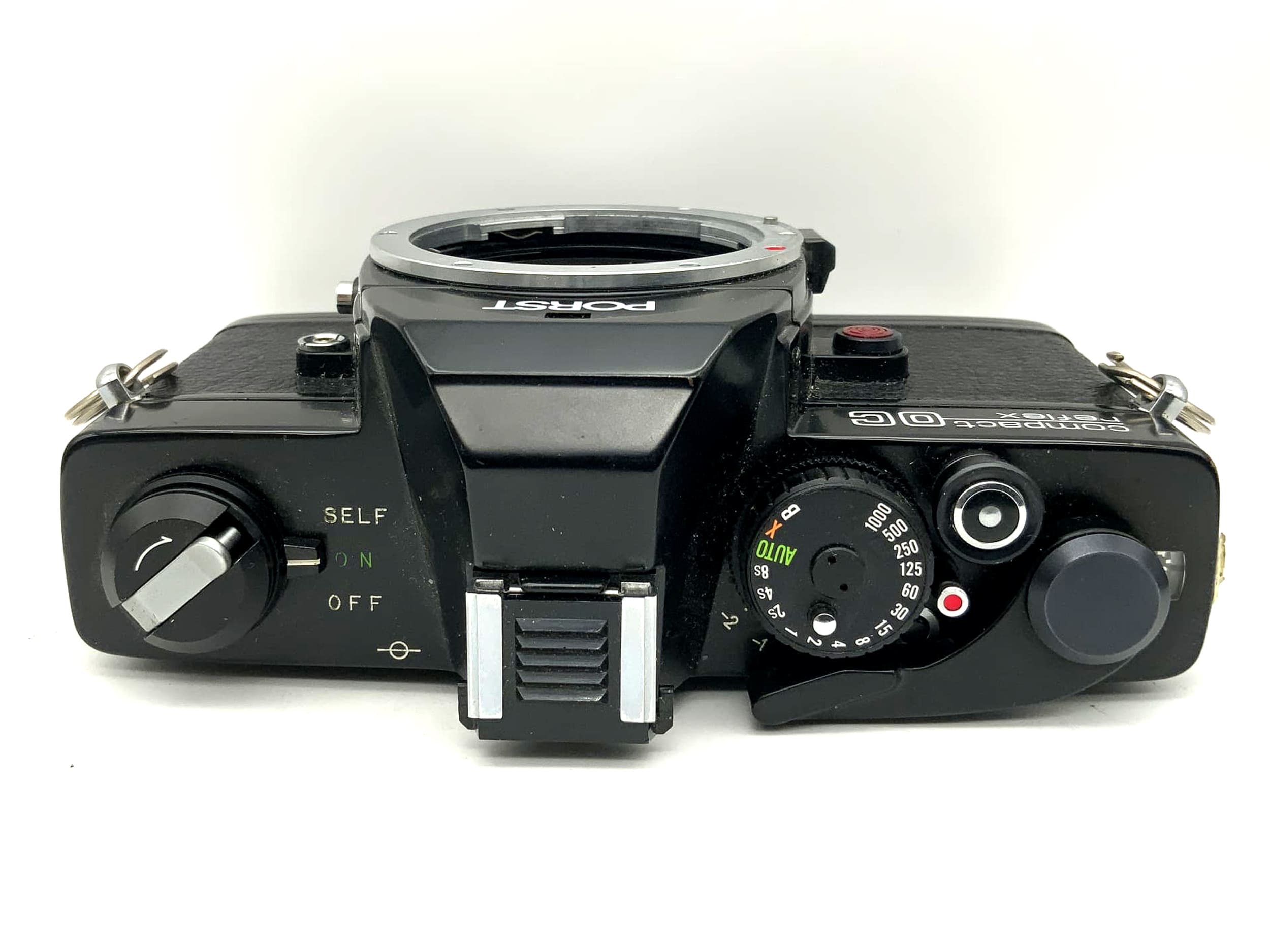 Porst compact reflex OC 35mm SLR camera body (Pentax K)