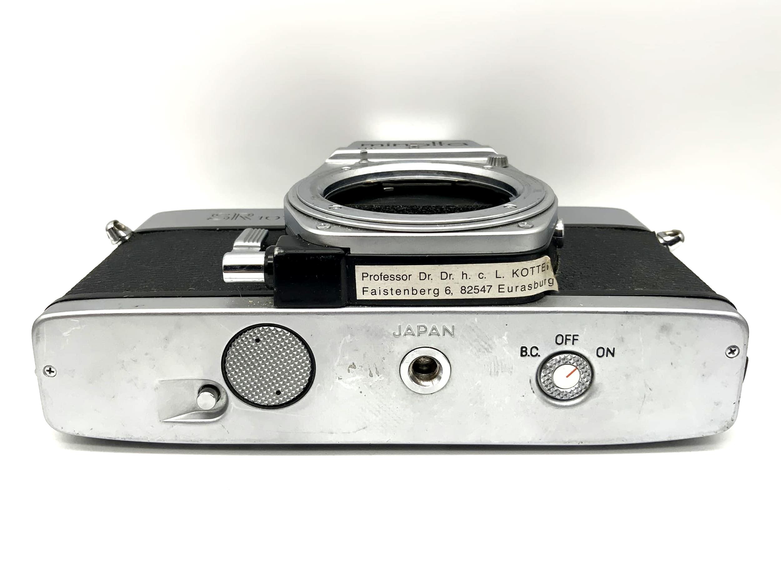 Minolta SR 101 35mm SLR Camera Body (Minolta MD)