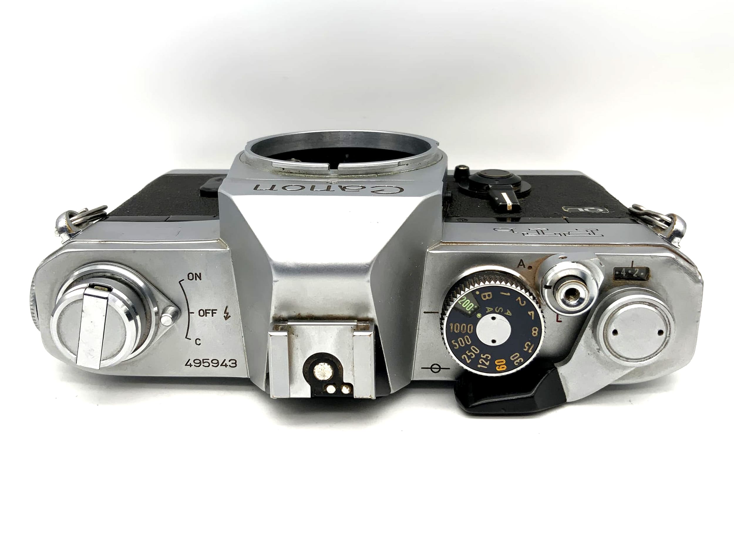 Canon FTb 35mm SLR camera FT b SLR QL camera body (Canon FD)