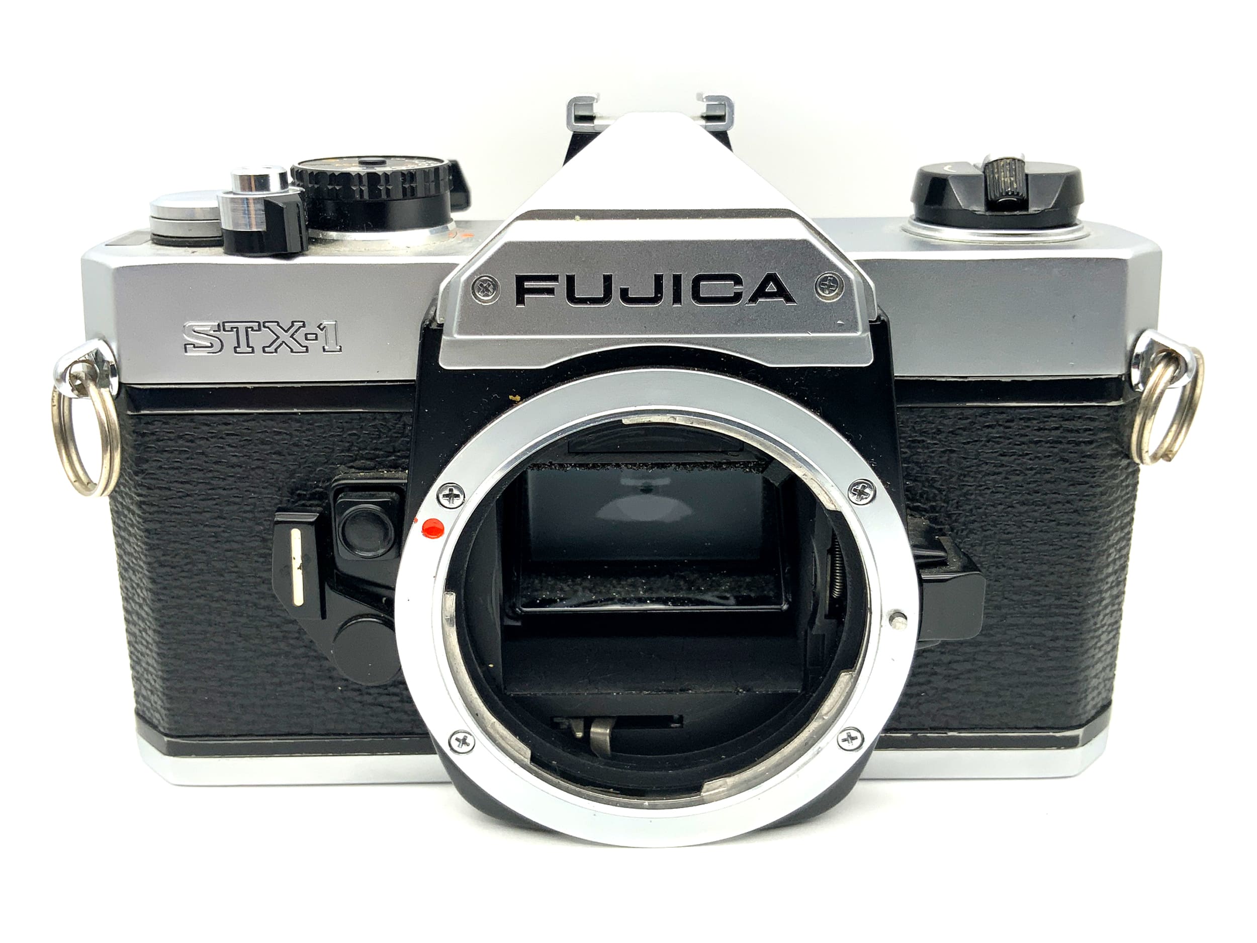 Fujica STX-1 35mm SLR camera body (Fujica X) !Light meter defective!