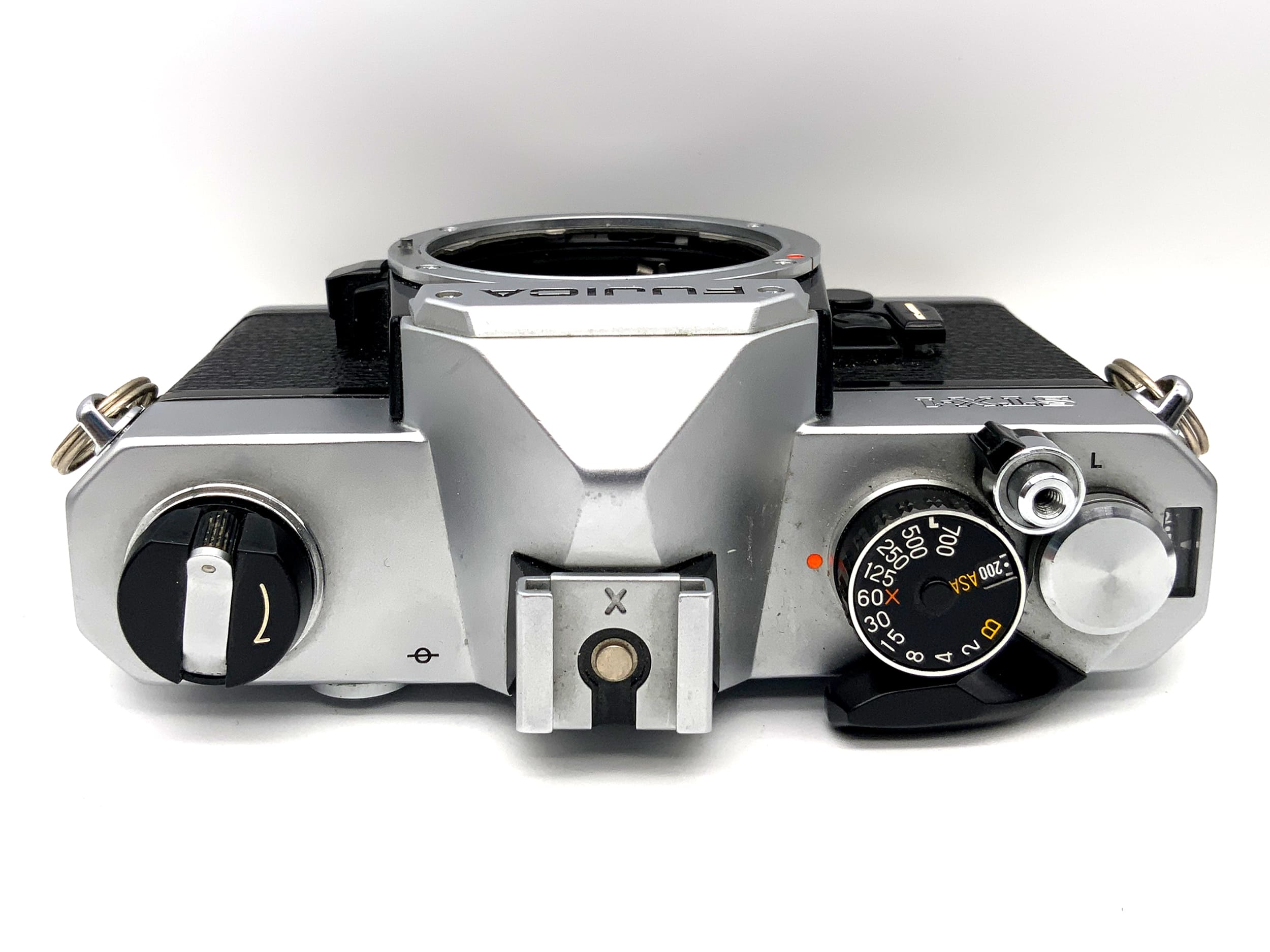 Fujica STX-1 35mm SLR camera body (Fujica X) !Light meter defective!