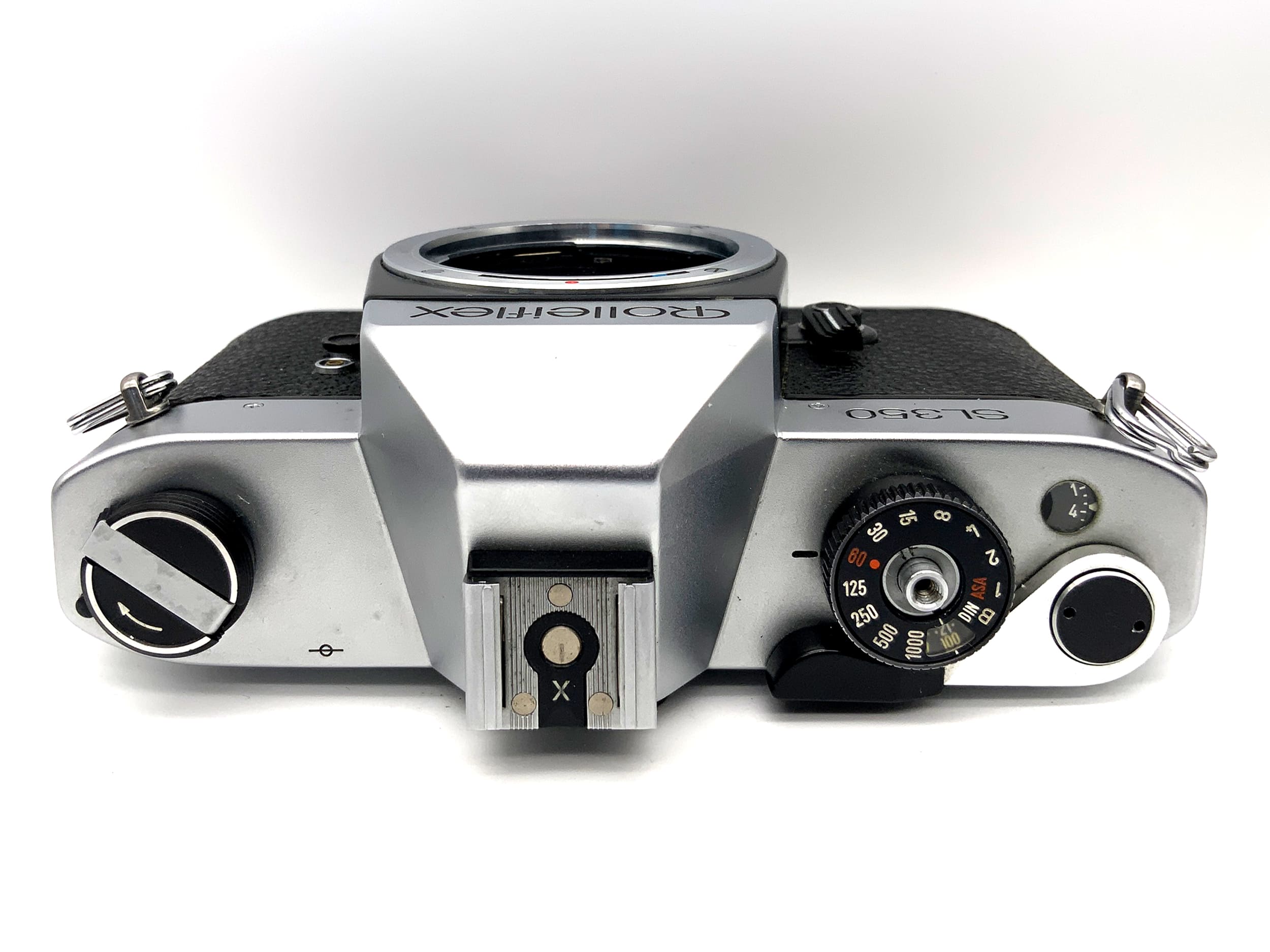 Rolleiflex SL 350 35mm SLR camera body! Light meter defective!