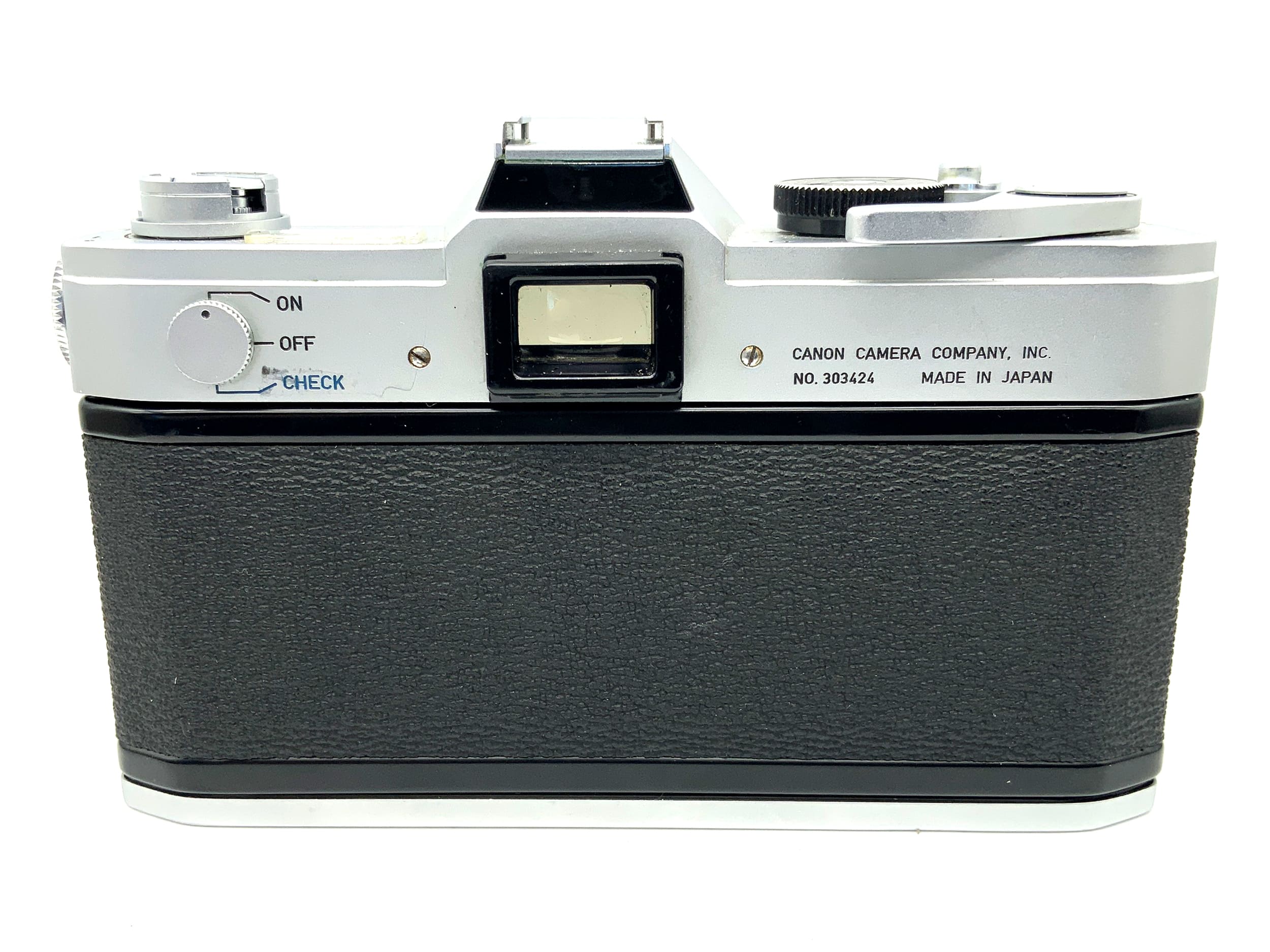 Canon FX 35mm SLR camera body (Canon FD) !Light meter defective!