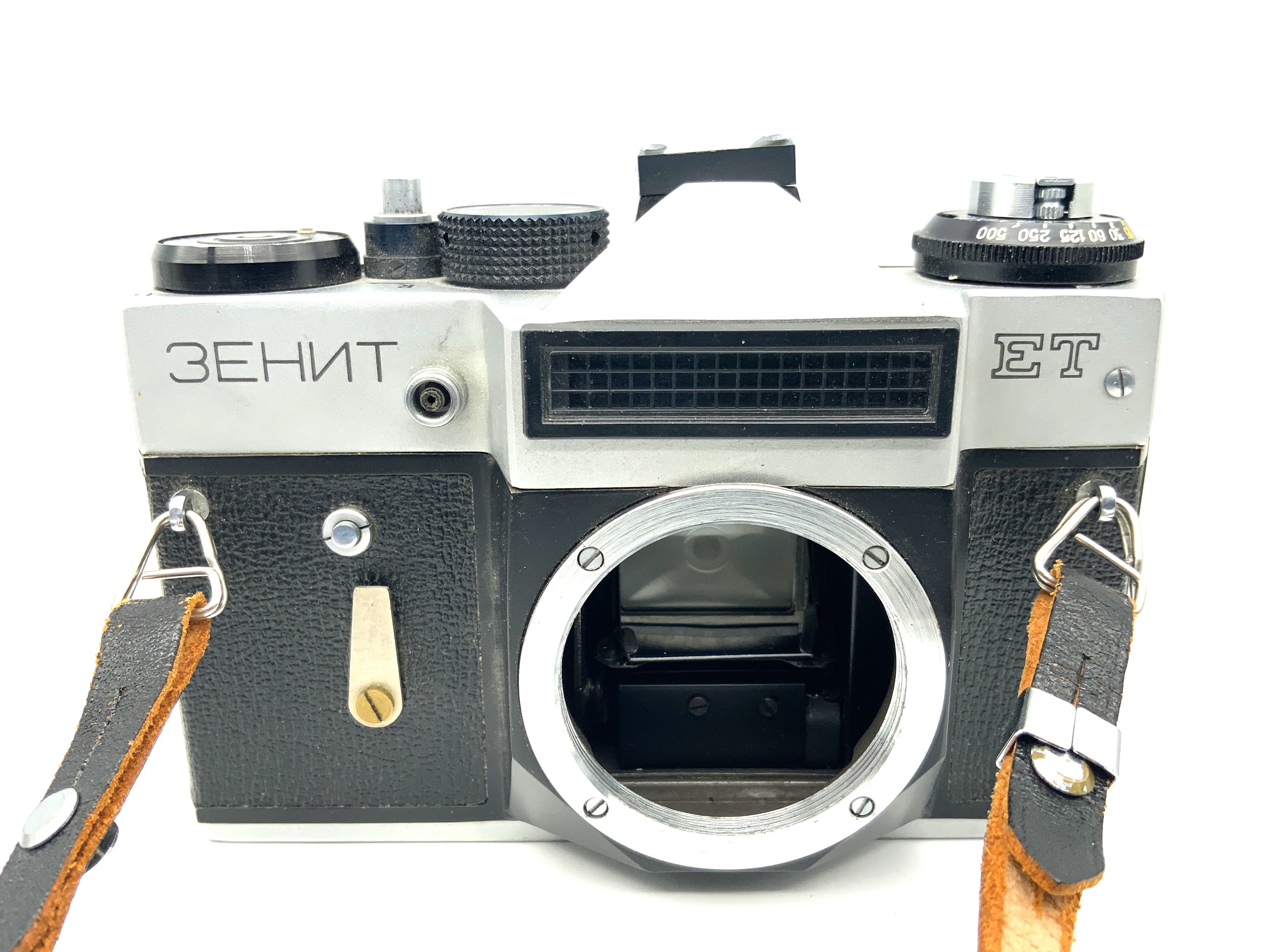 KMZ Zenit ET 35mm SLR camera body (M42) !Light meter defective!