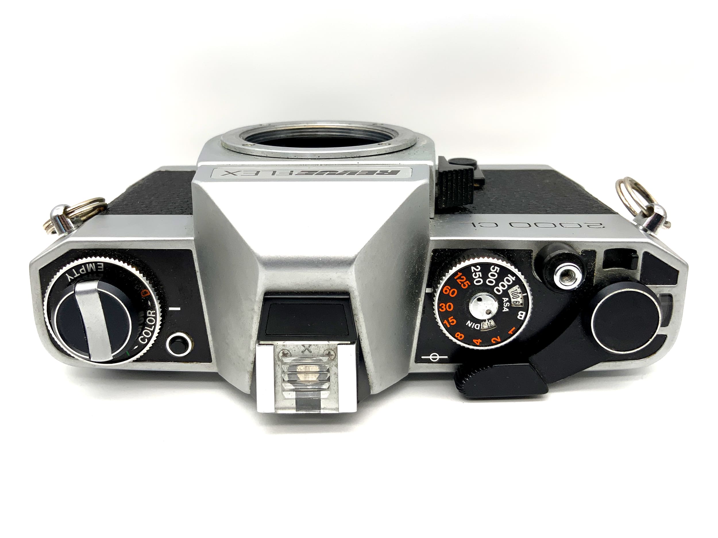 Revue Flex 2000 CL 35mm SLR camera body (M42) !Light meter defective!