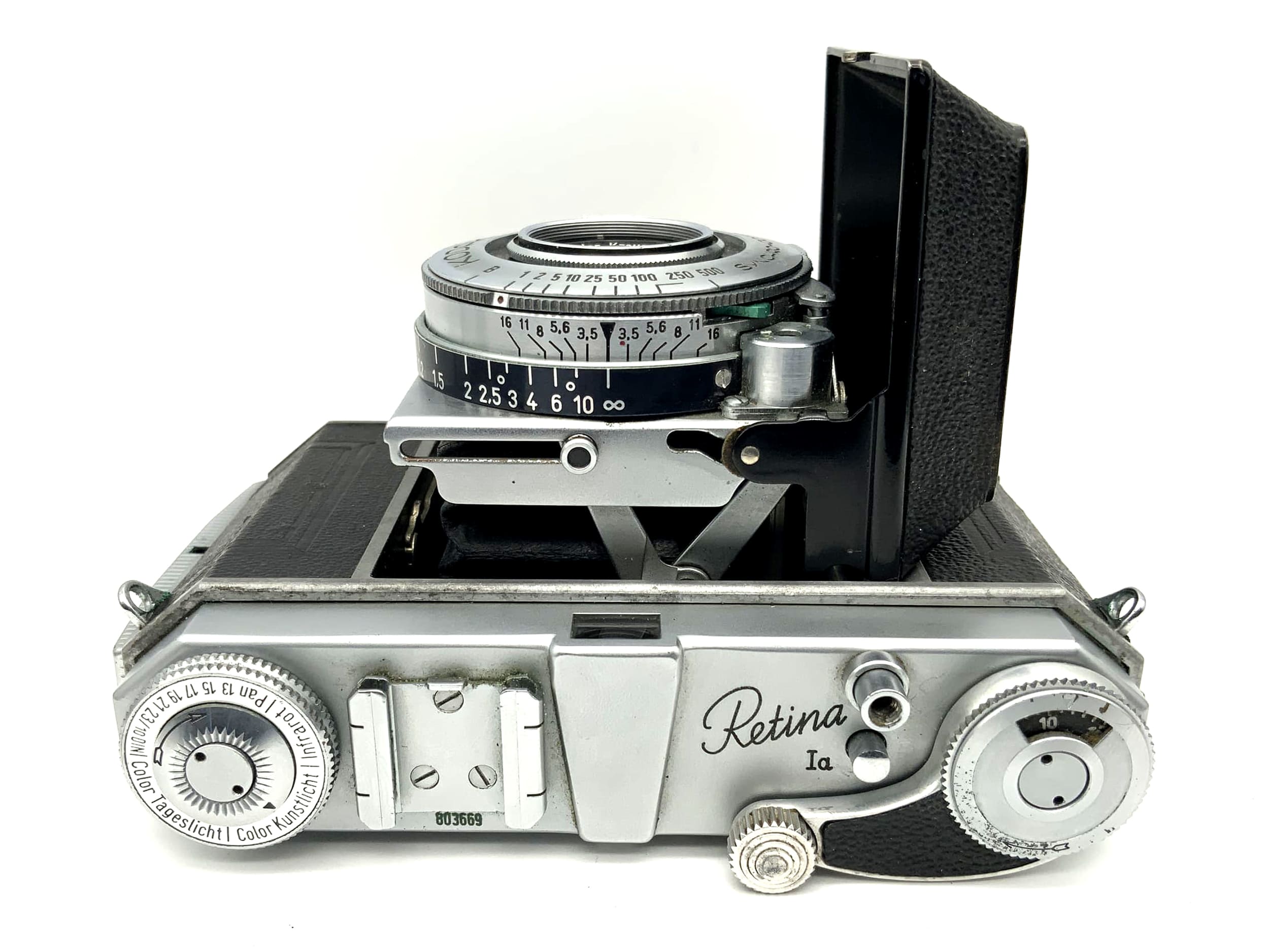 Kodak Retina 1a folding camera with Xenar 1:3.5 50mm Ia Schneider Kreuznach lens