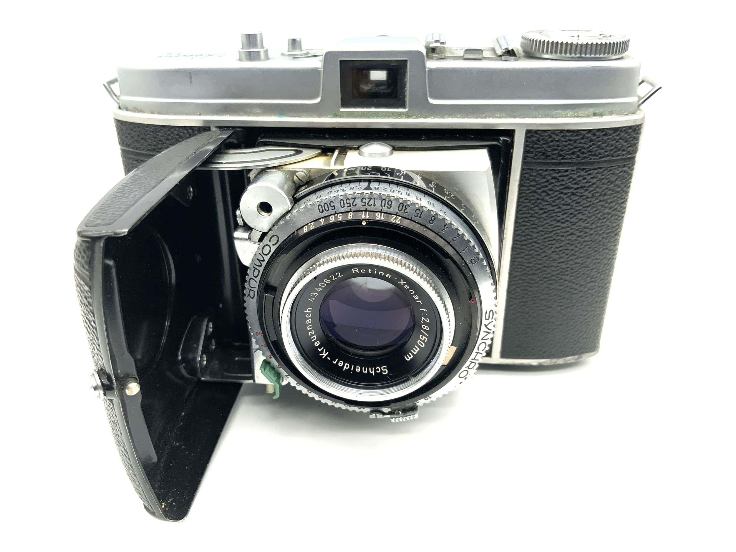 Kodak Retina 1b folding camera with Xenar 1:2.8 50mm Ib Schneider Kreuznach lens