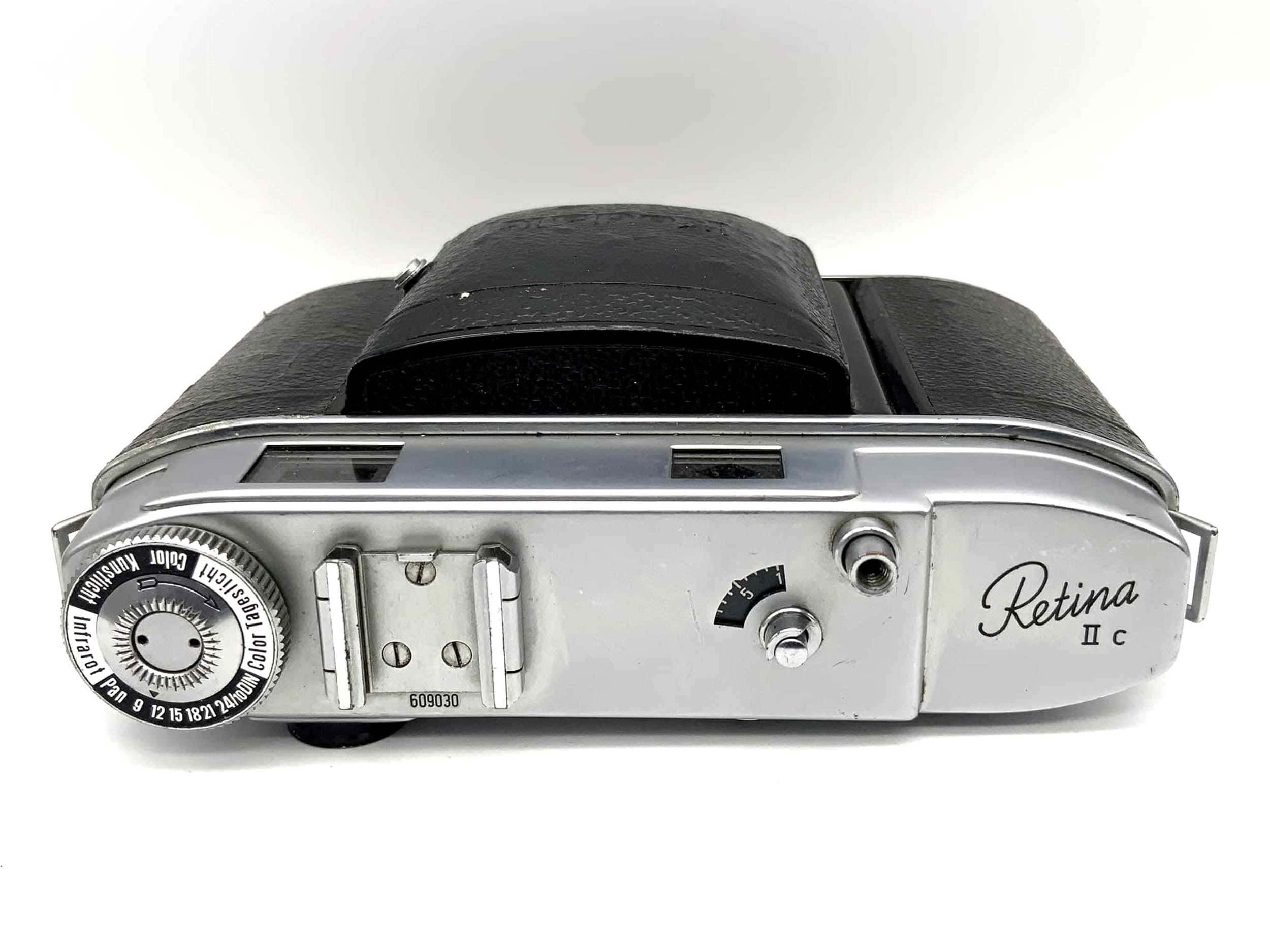 Kodak Retina IIc folding camera with xenon 1:2.8 50mm red C 2c Rangefinder Big C