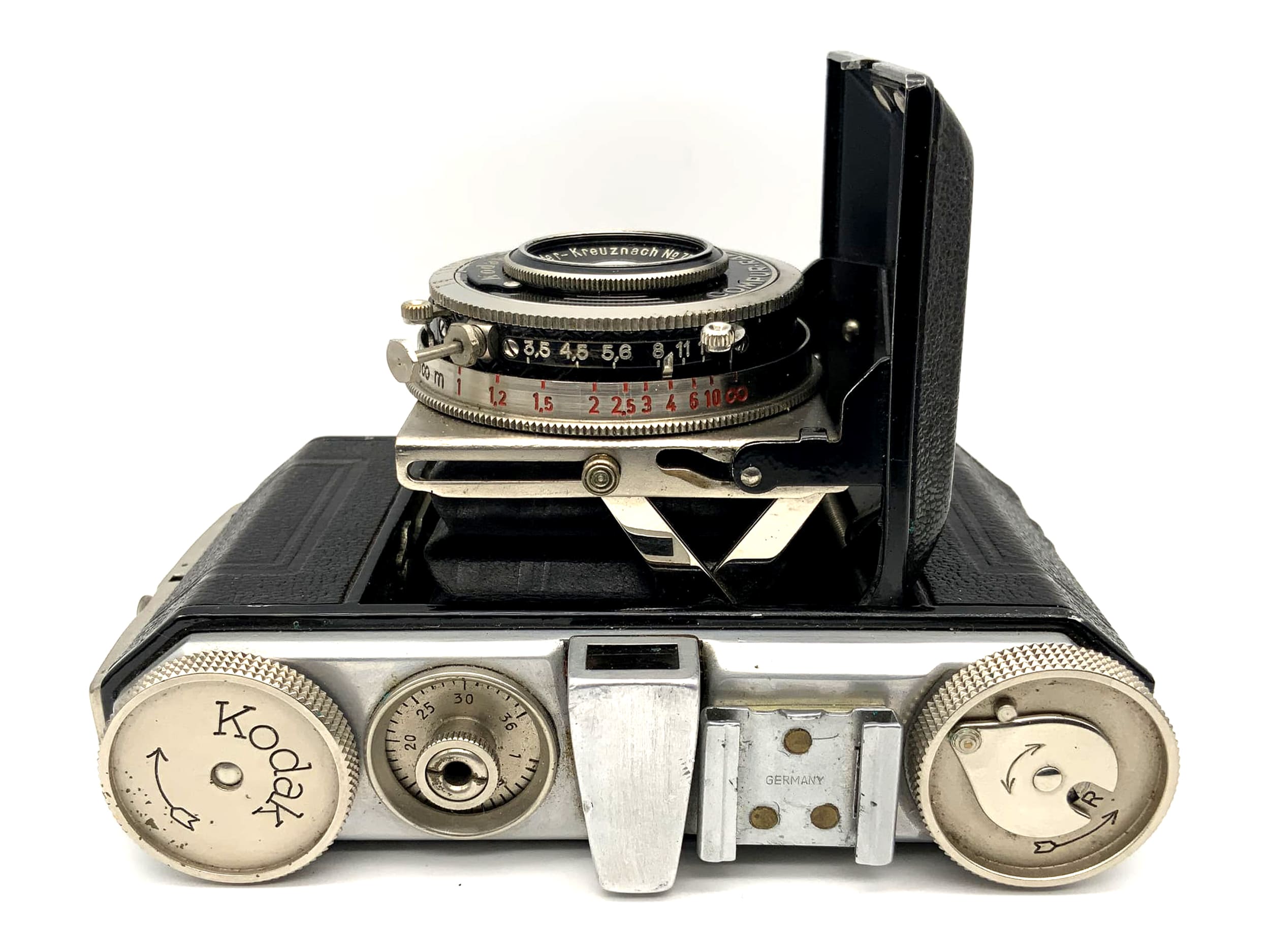 Kodak Retina folding camera with Xenar 1:3.5 50mm Compur Rapid Schneider Kreuznach lens