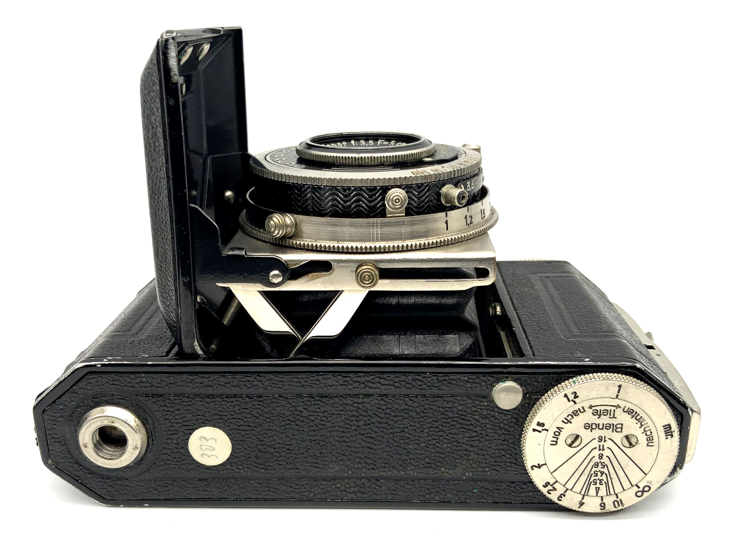 Kodak Retina folding camera with Xenar 1:3.5 50mm Compur Rapid Schneider Kreuznach lens