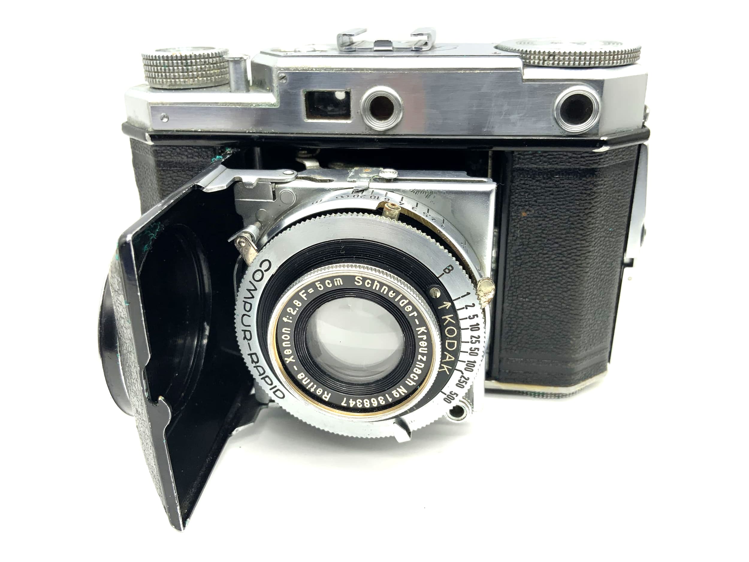Kodak Retina with Xenon 1:2.8 50mm 5cm Compur Rapid Schneider Kreuznach