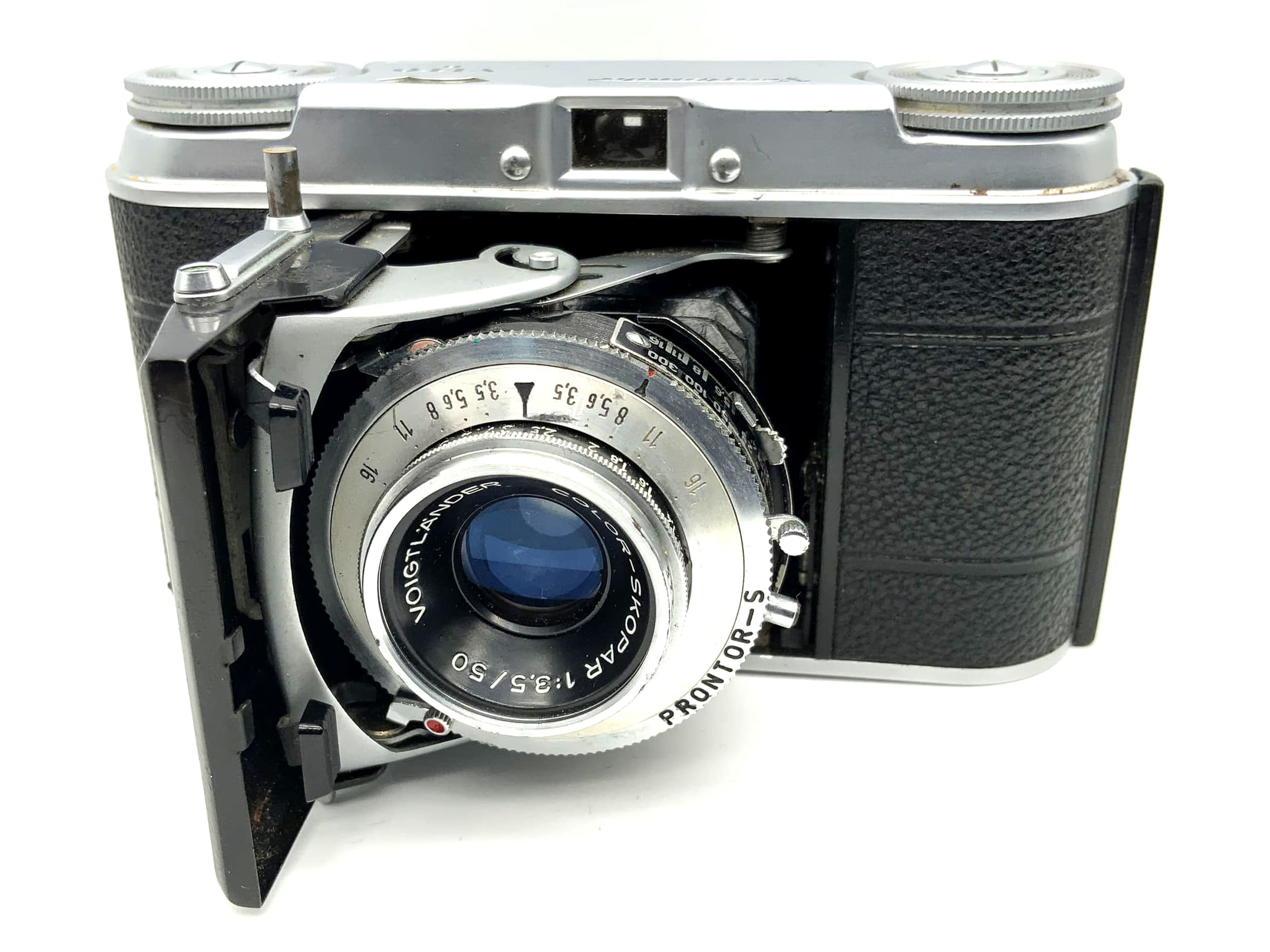 Voigtländer Vito II folding camera with Color Skopar 1:3.5 50mm 2 Prontor-S