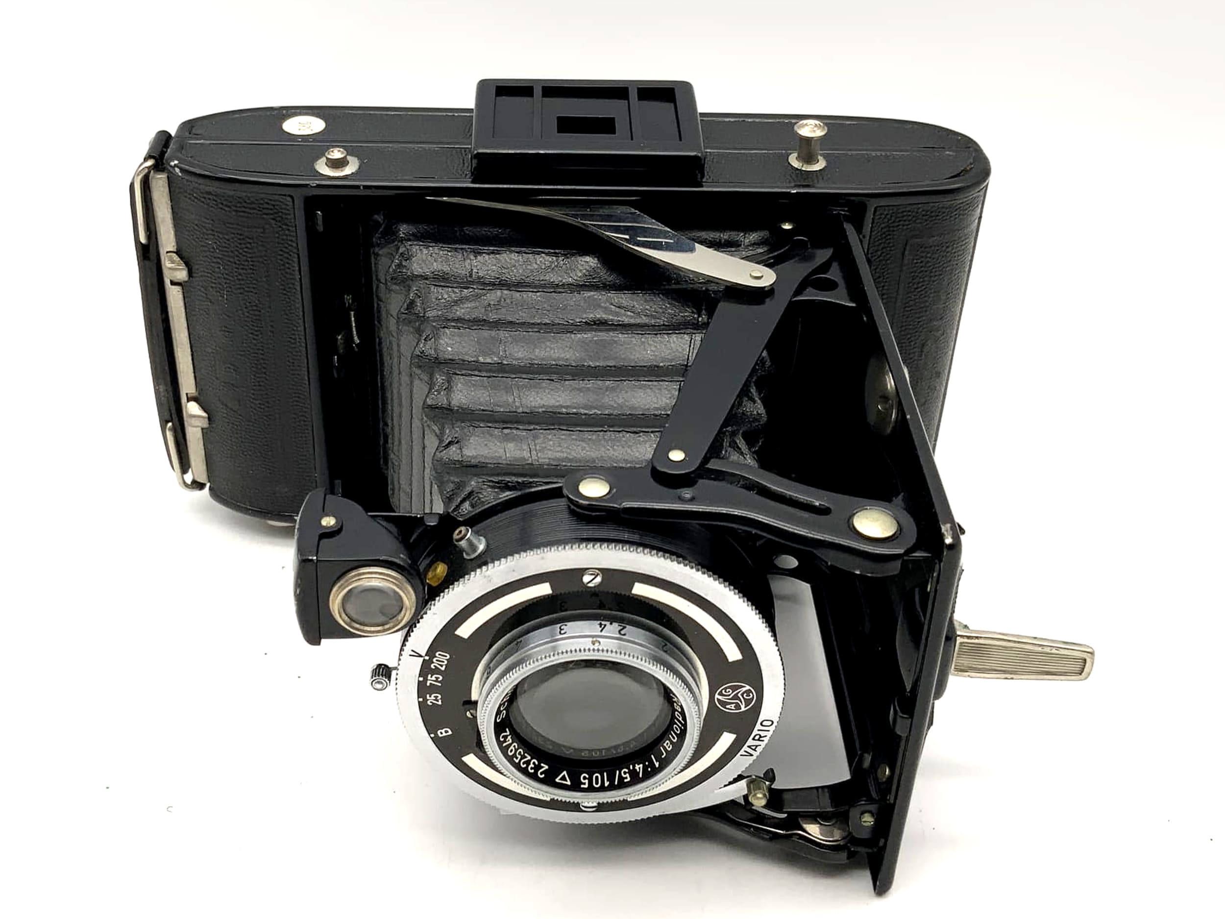 Adox Sport folding camera with Radionar 1:4.5 105mm Vario Schneider Kreuznach
