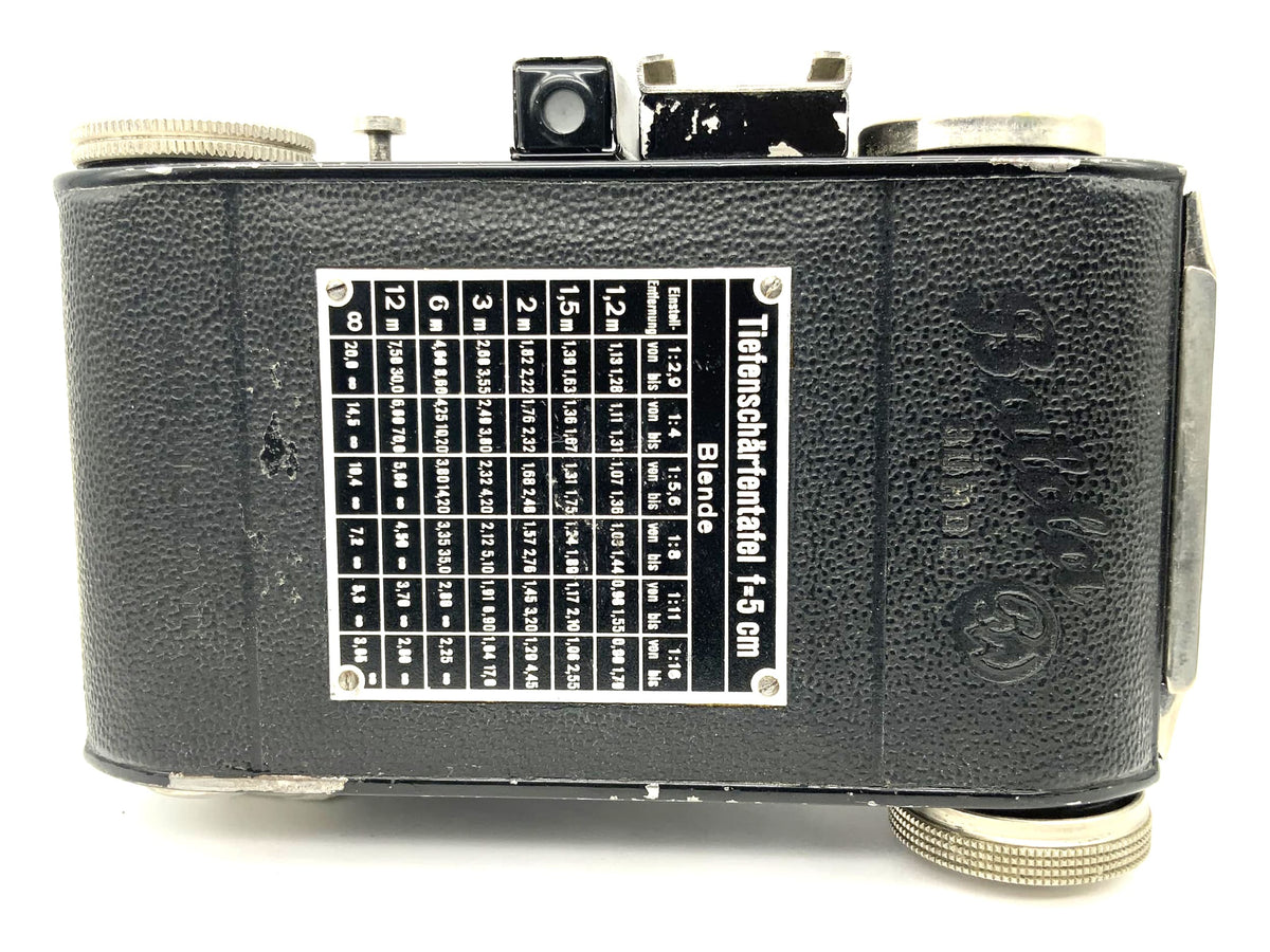Balda Baldalette folding camera with Radionar 1:2.9 50mm Prontor II lens