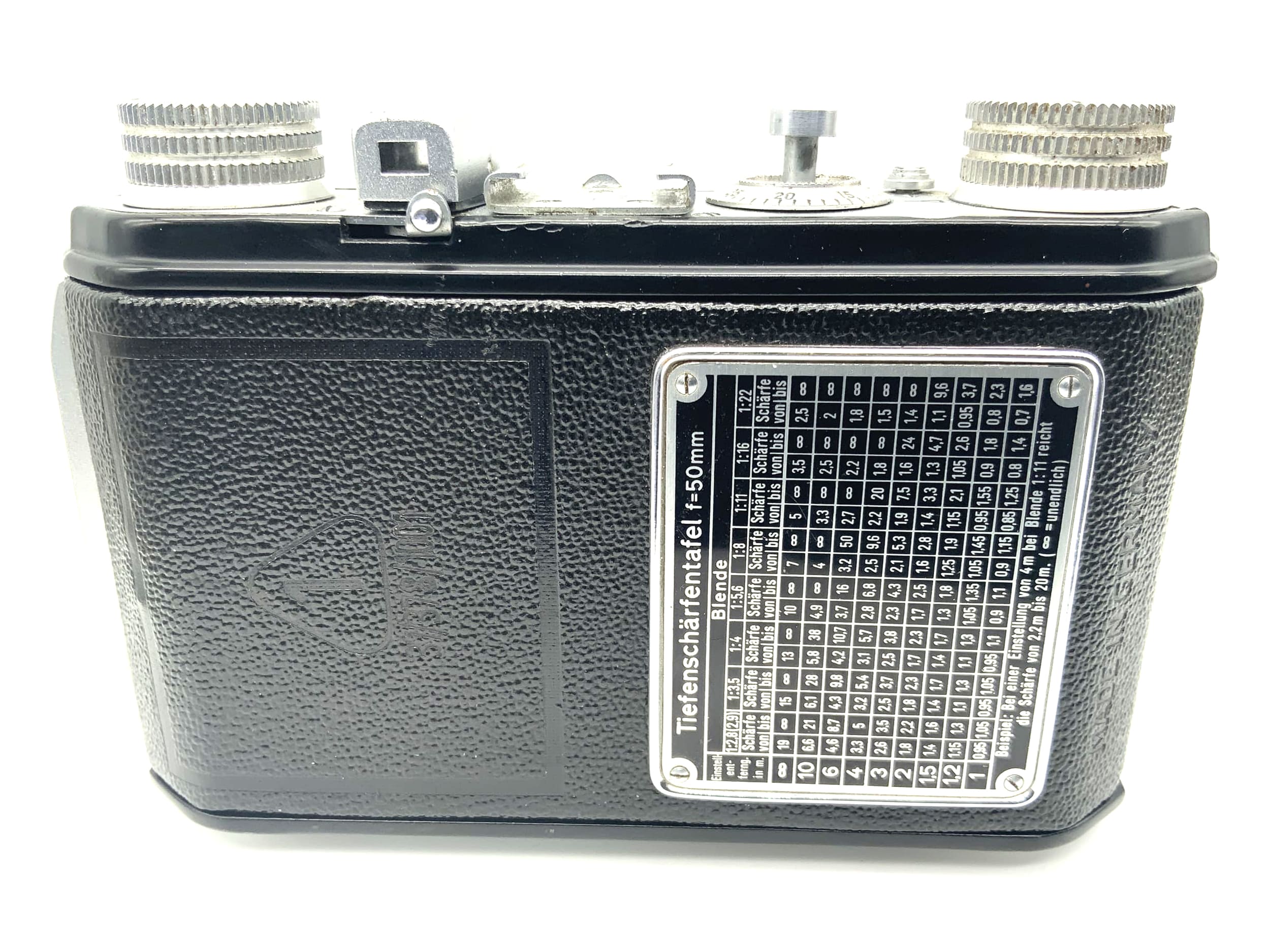 Welta Welti I folding camera with Carl Zeiss Tessar 1:2.8 50mm red T Vebur