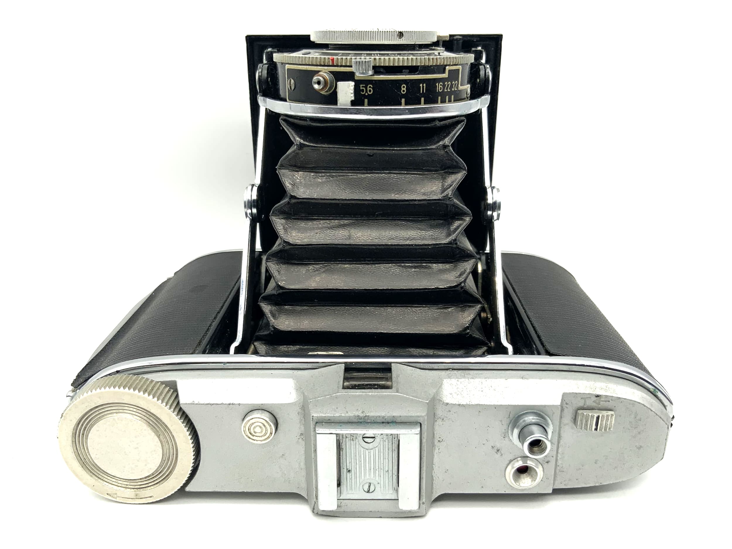 Agfa Isolette folding camera with Apotar 1:4.5 8.5cm 85mm