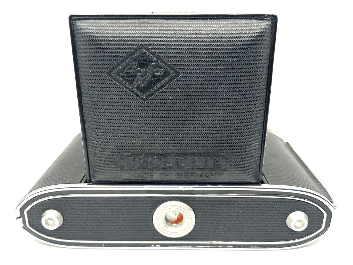 Agfa Isolette folding camera with Apotar 1:4.5 8.5cm 85mm