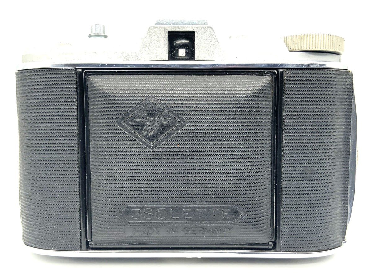 Agfa Isolette folding camera with Apotar 1:4.5 8.5cm 85mm