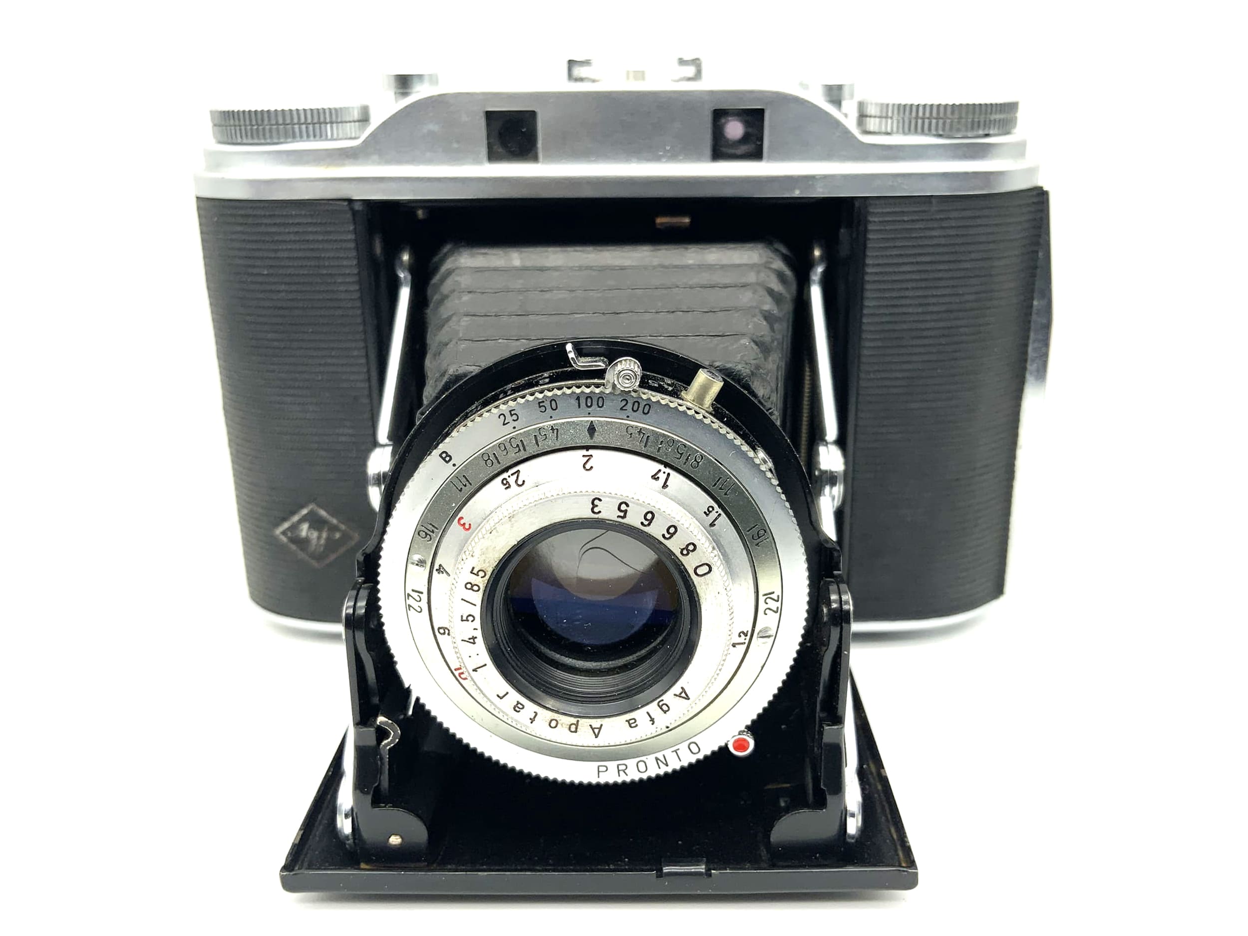 Agfa Isolette III folding camera with Apotar 1:4.5 85mm 3 Pronto