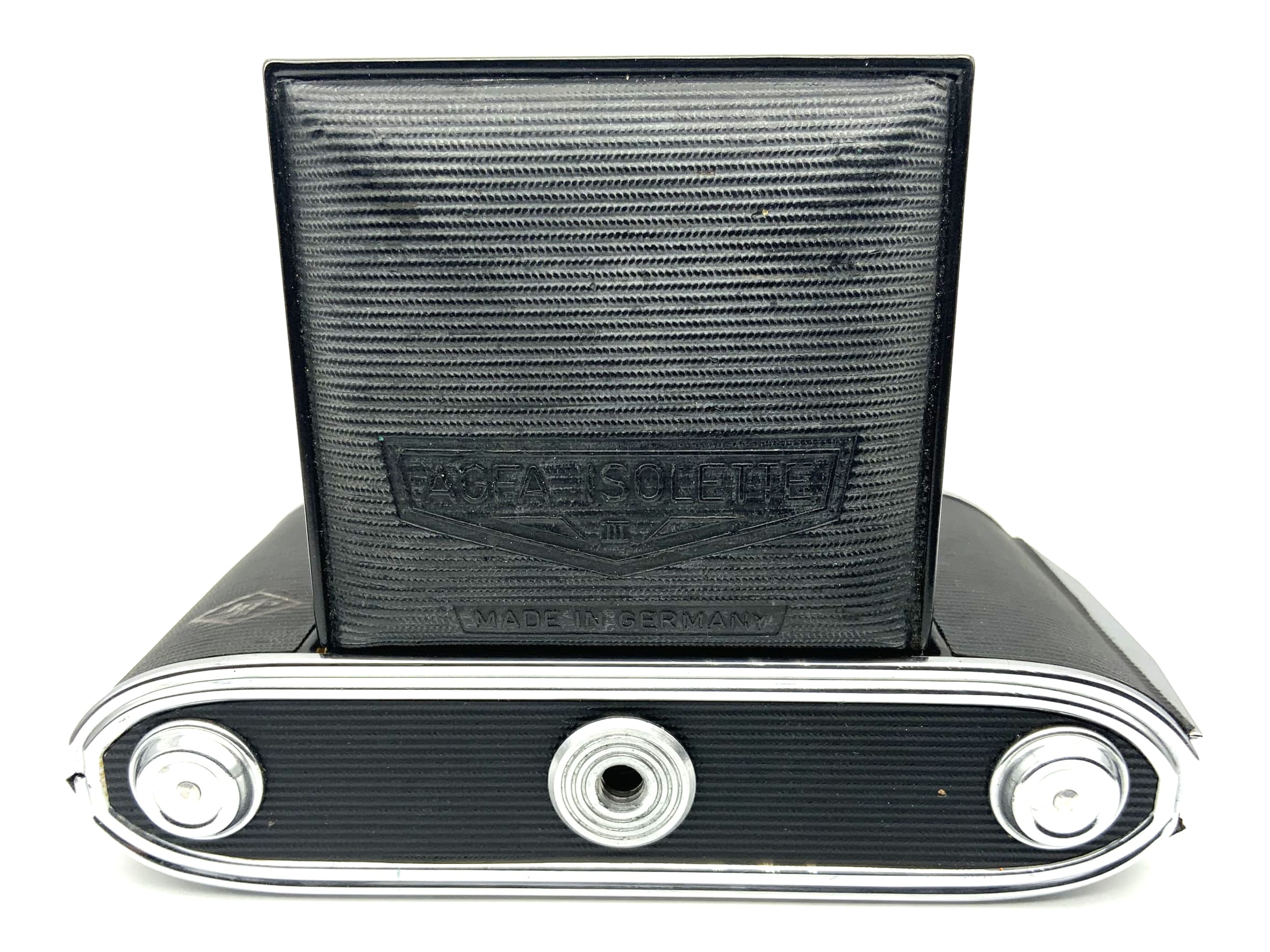 Agfa Isolette III folding camera with Apotar 1:4.5 85mm 3 Pronto